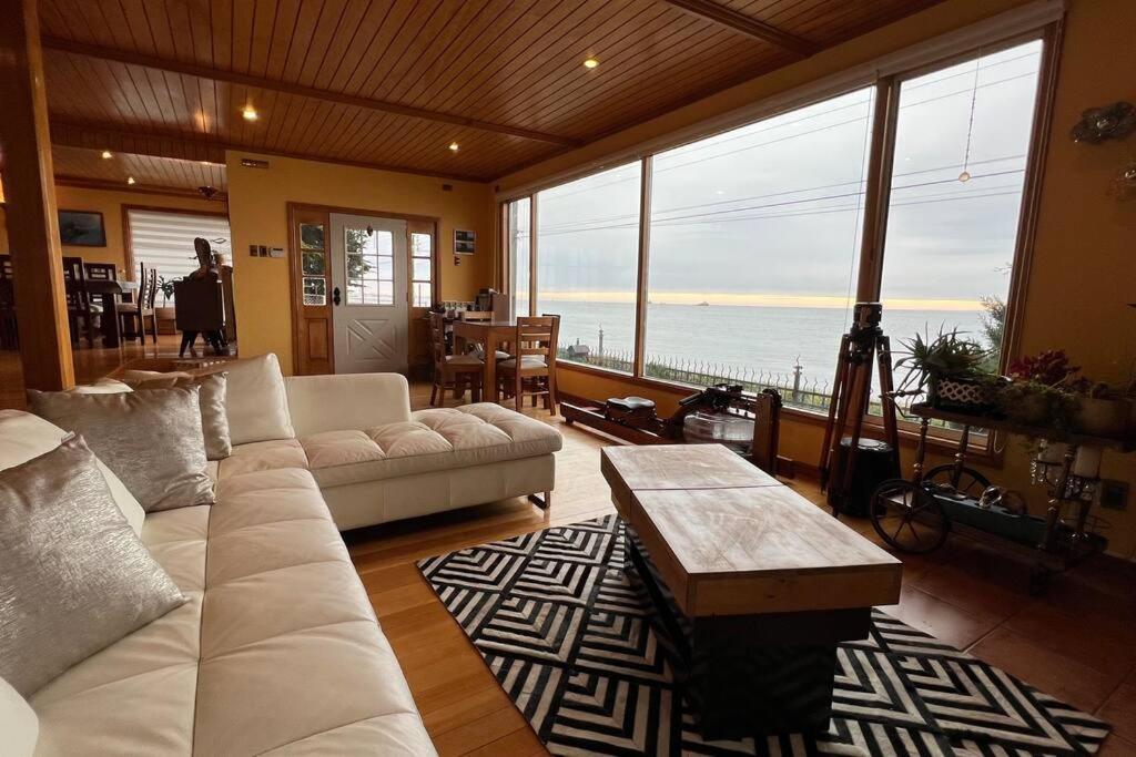 Incredible House in front of Strait of Magellan
