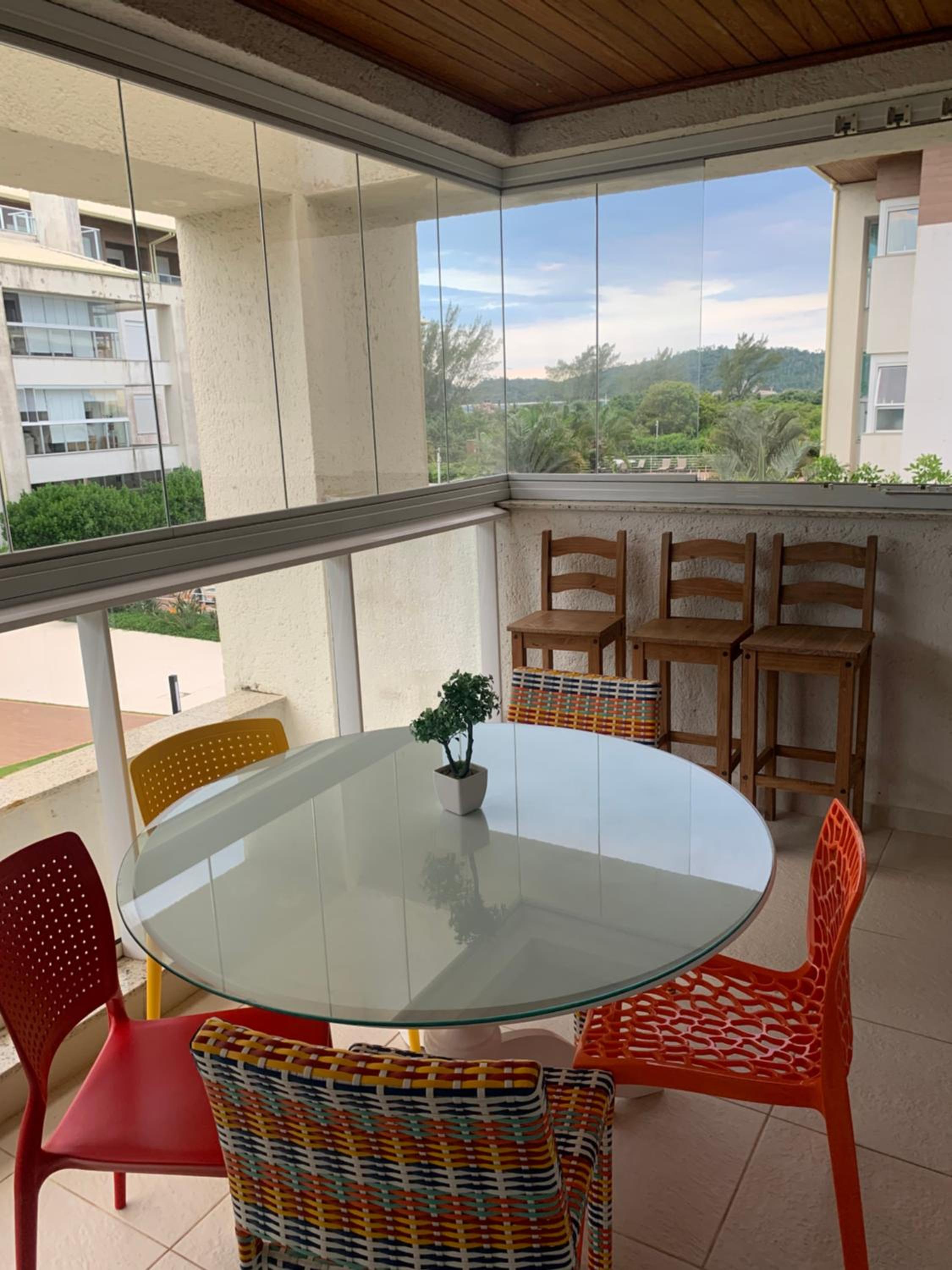 Apartamento pé na areia em frente a Ilha do Campeche