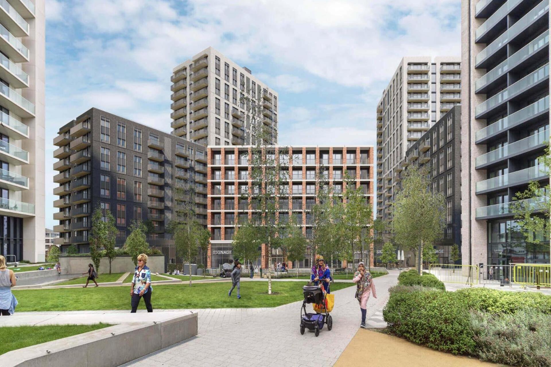 Repton Gardens at Wembley Park - Botanical Inspired