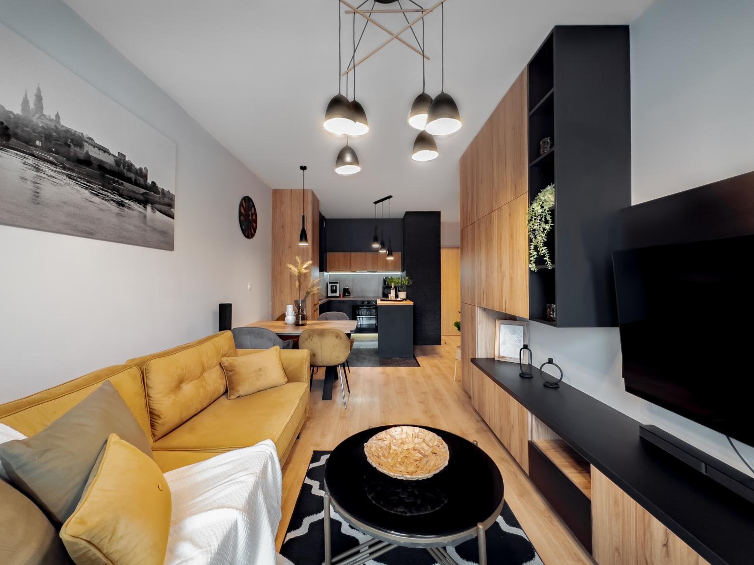 Apartament z dużym tarasem w centrum Krakowa