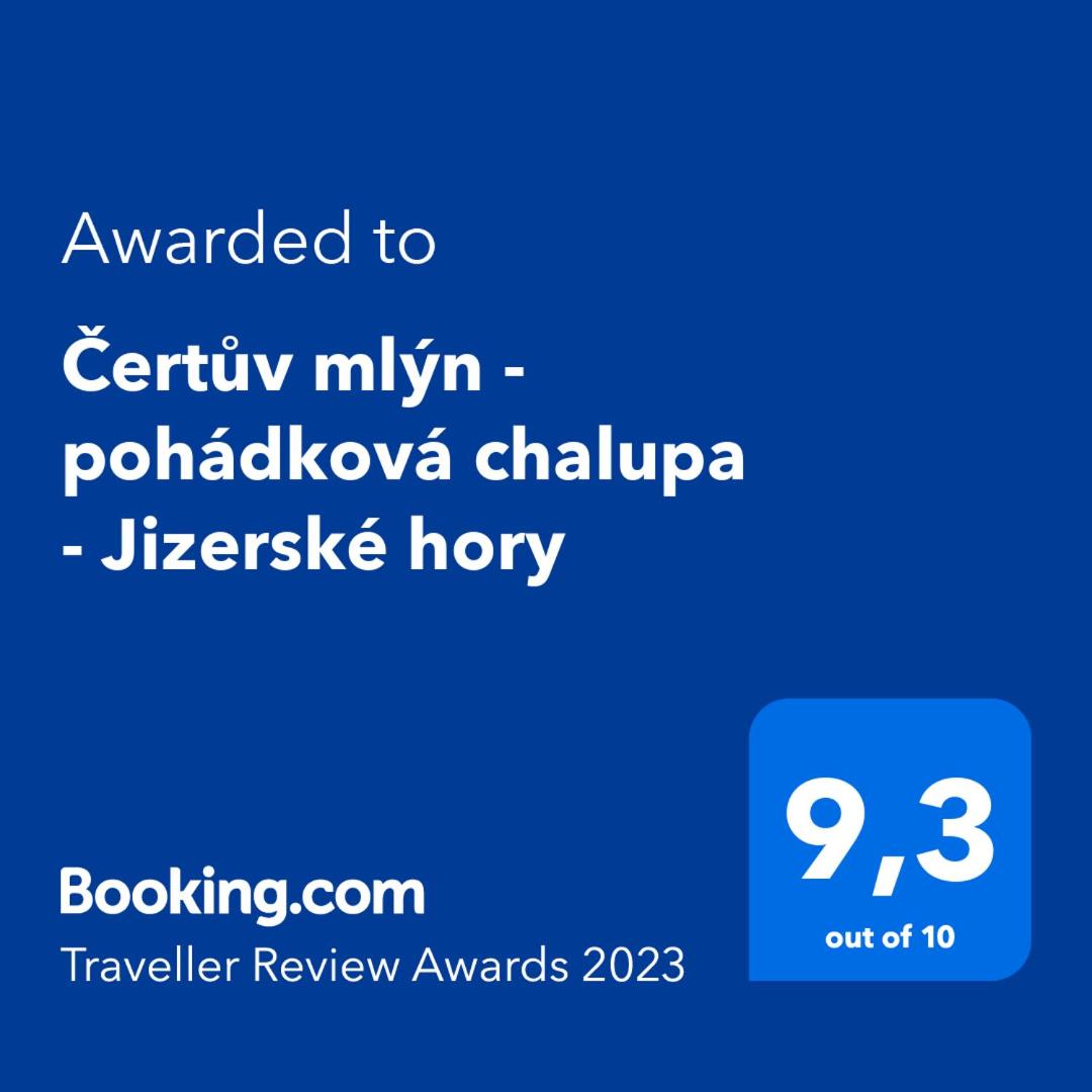 Čertův mlýn - pohádková chalupa - Jizerské hory