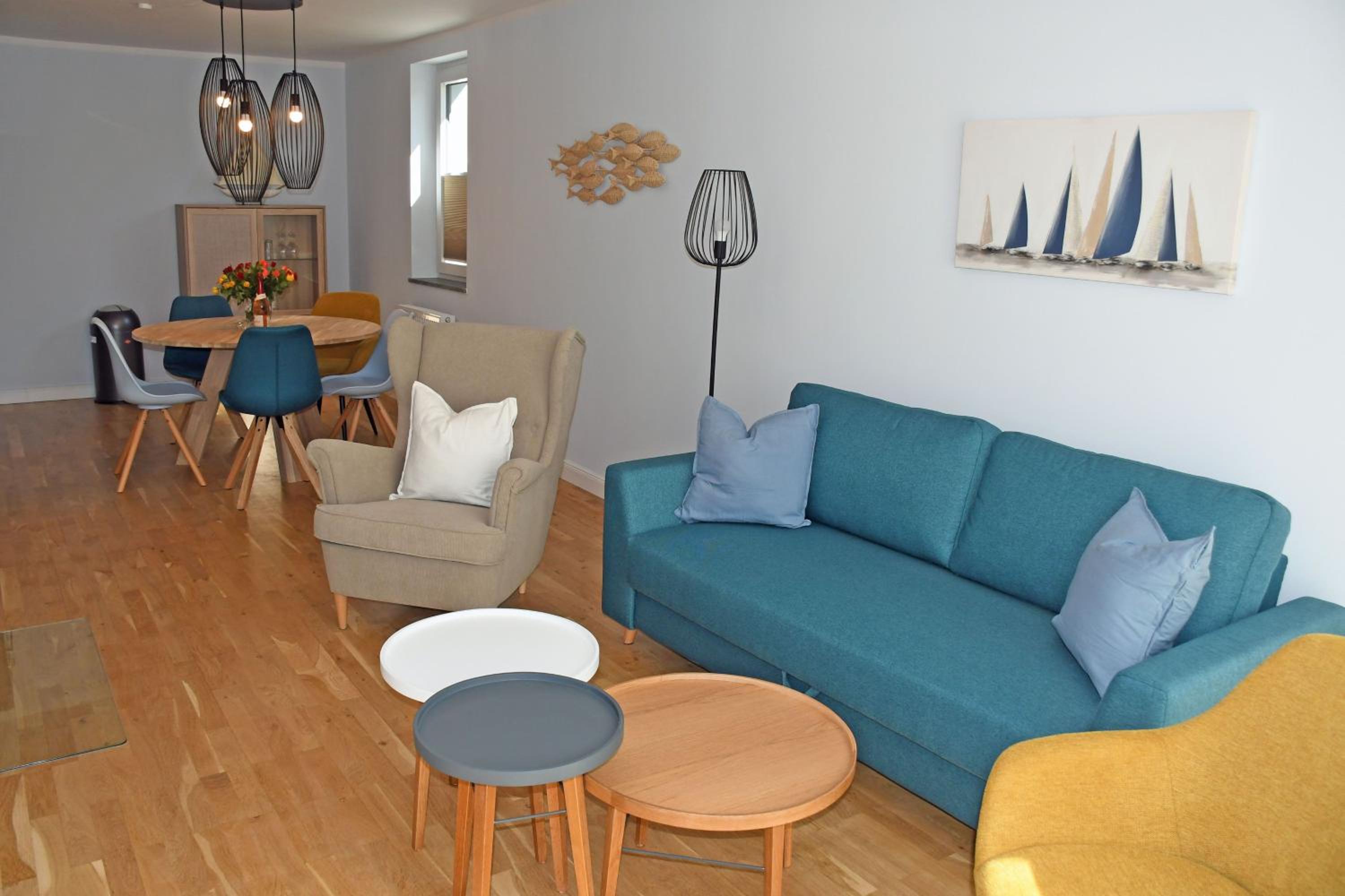 schöne Ferienwohnungen mit Kamin im Ostseebad Sellin