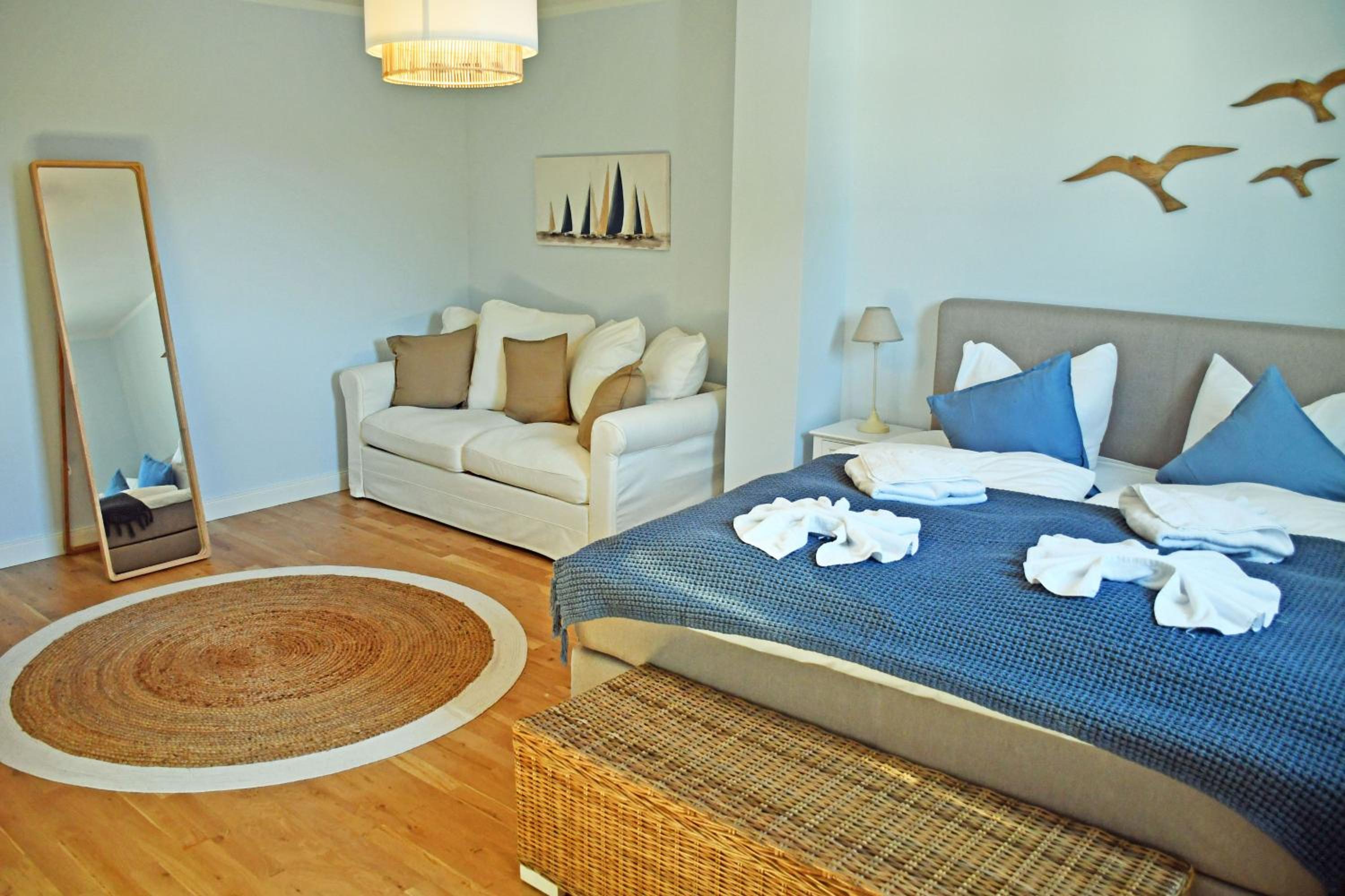 schöne Ferienwohnungen mit Kamin im Ostseebad Sellin