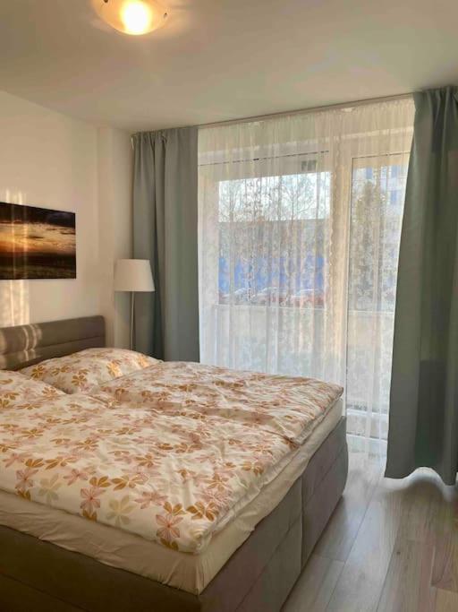 Great location, private parking, new apt view 2