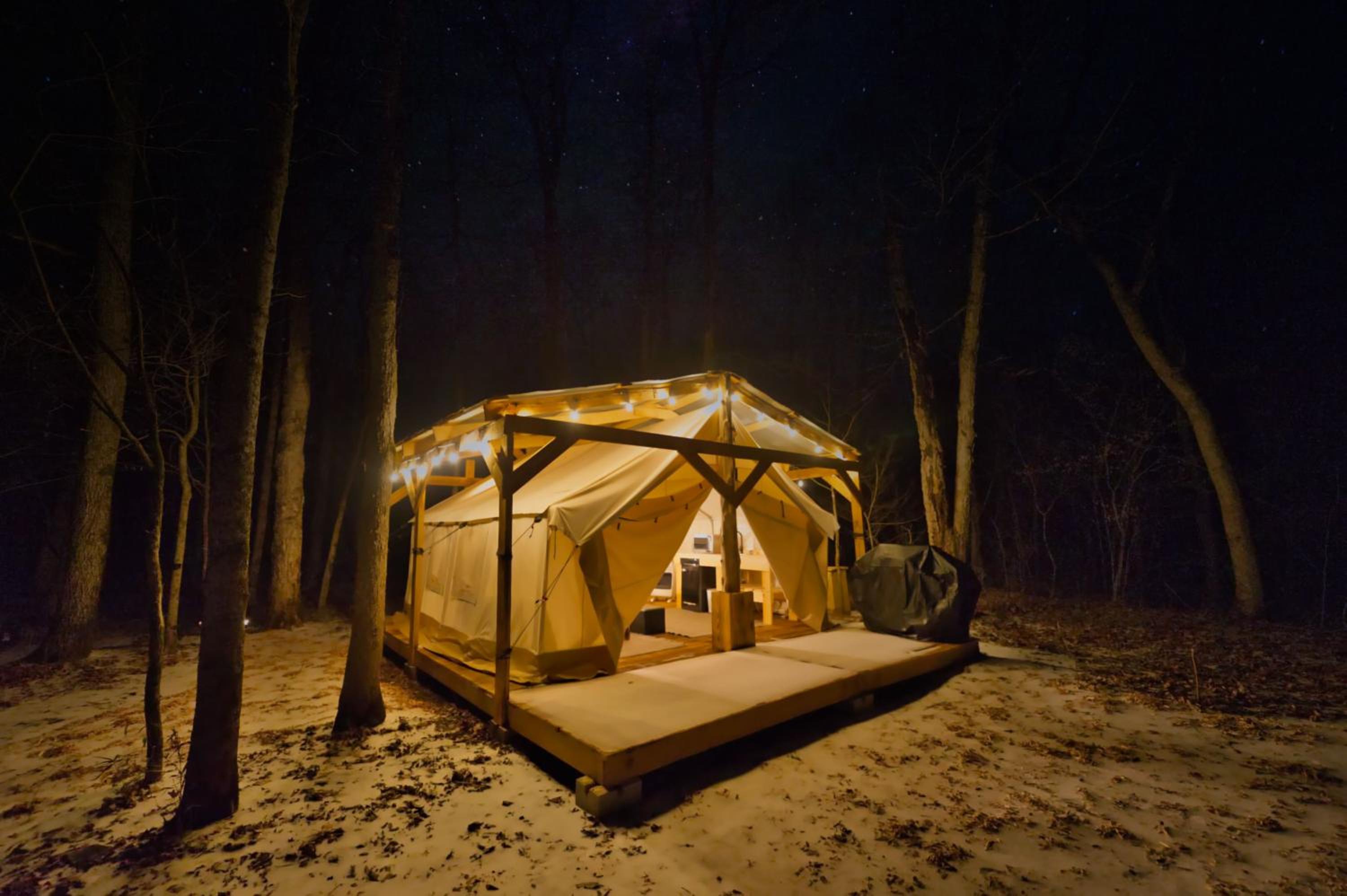 Creekside Glamping Current River Mark Twain Forest