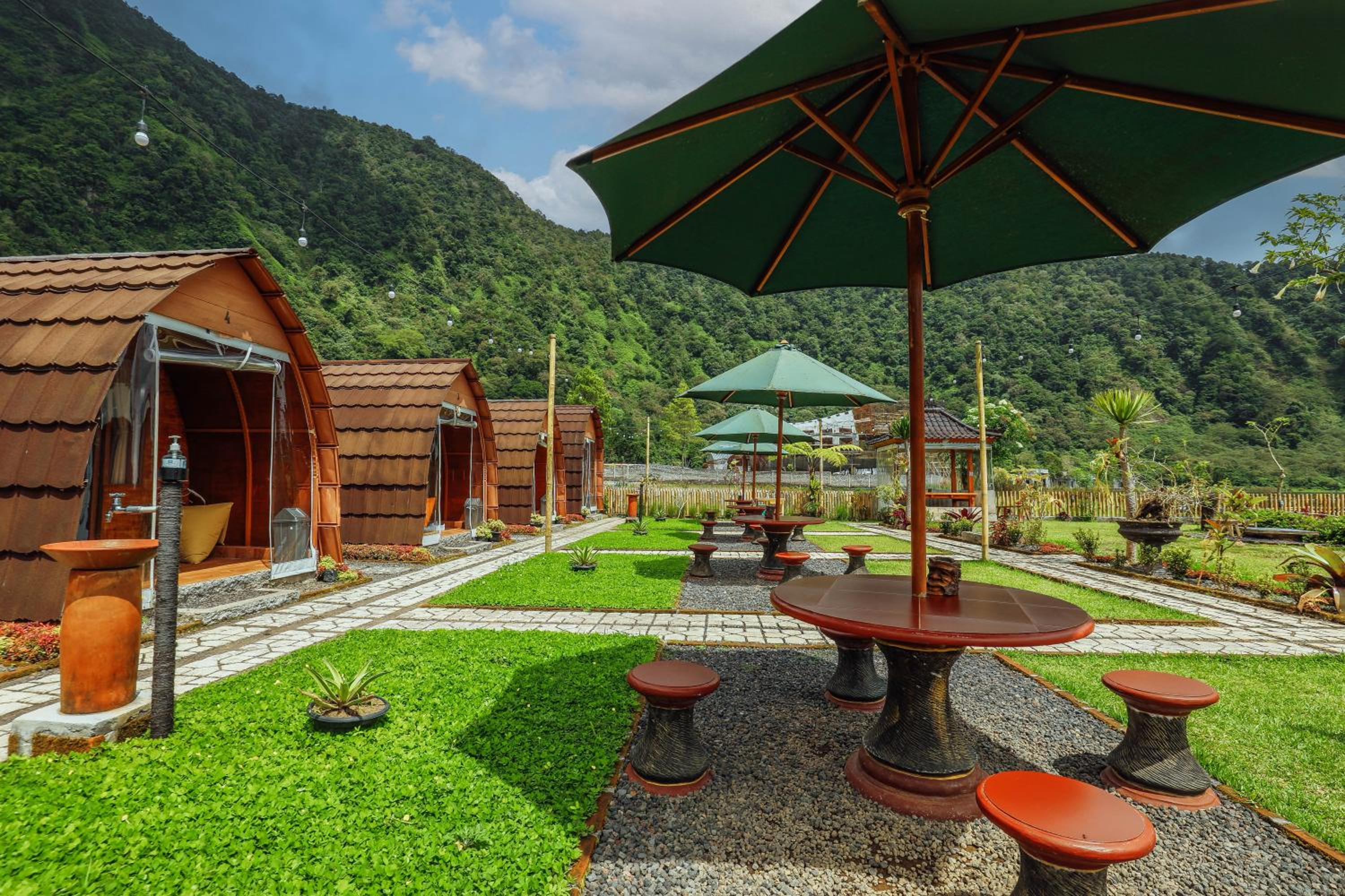 The Polumb Garden Bedugul view 2