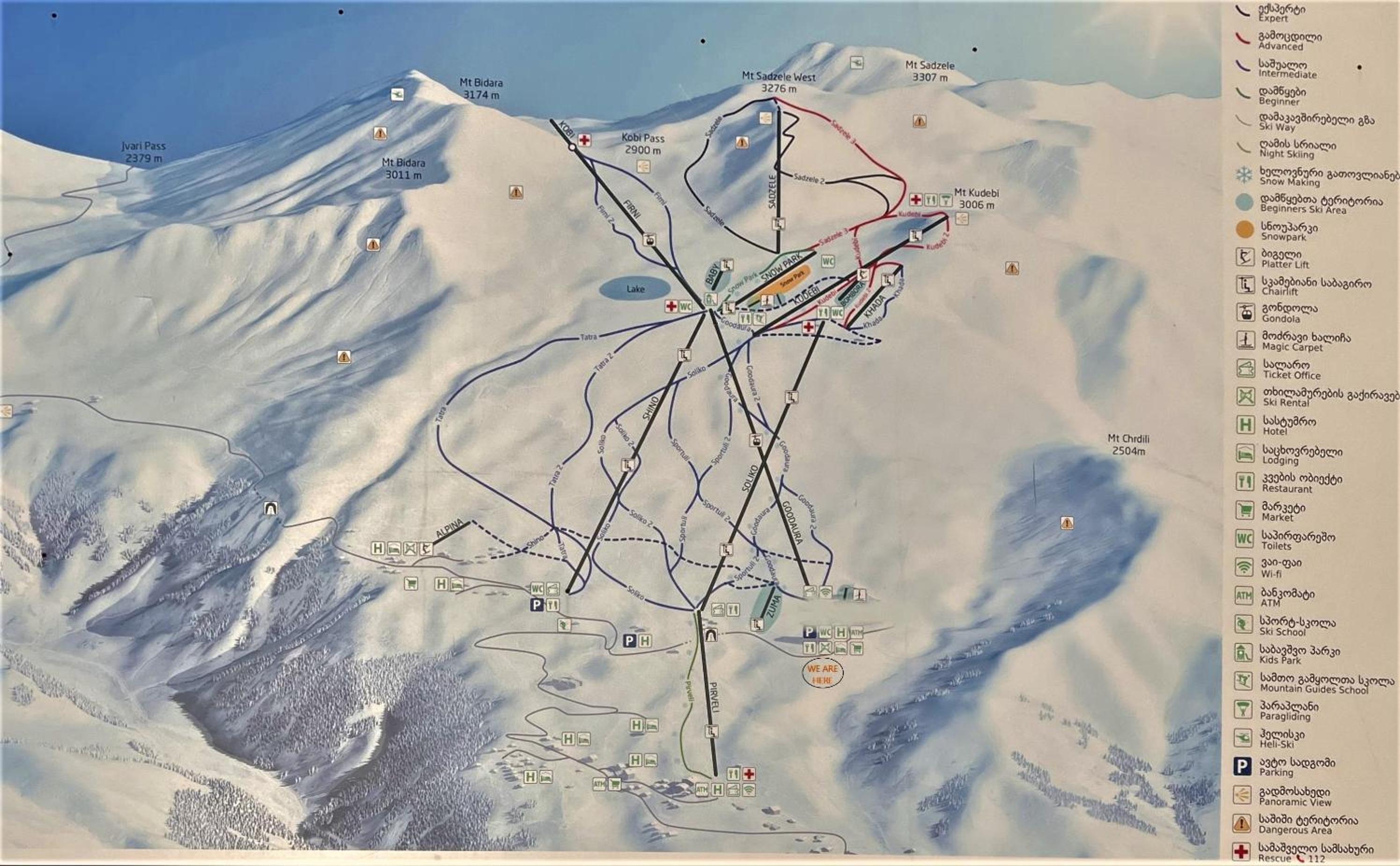 Winter Flat - Orange Ski view 5