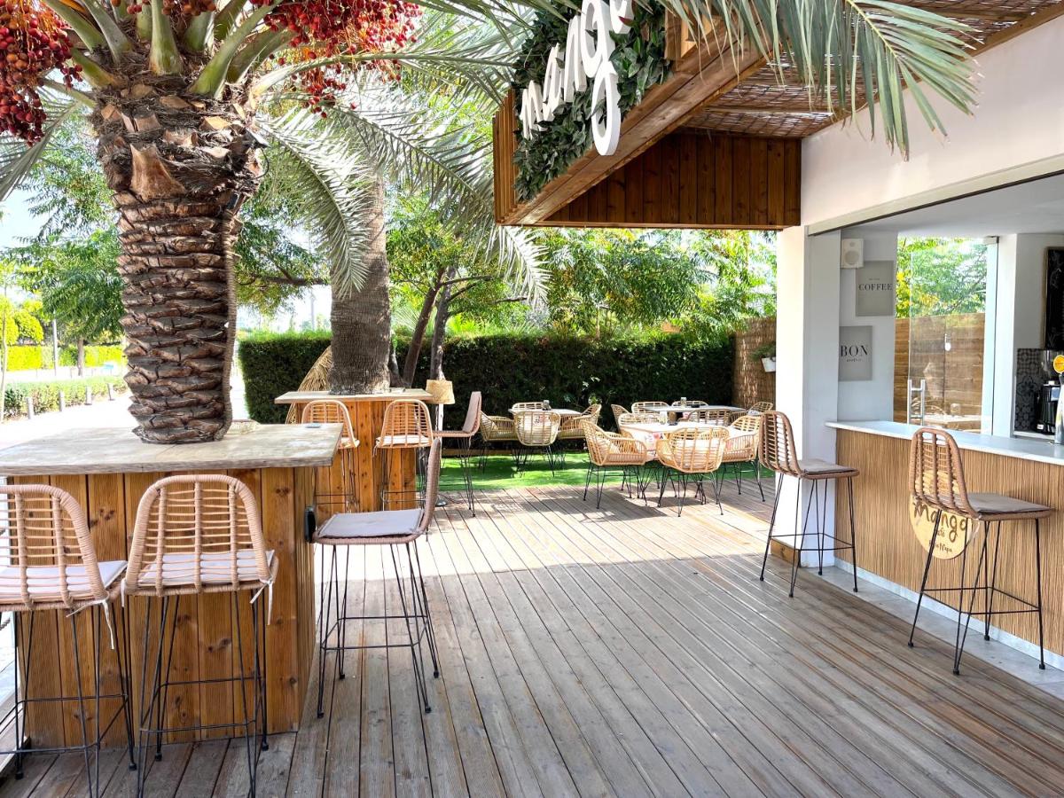 outdoor BBQ area