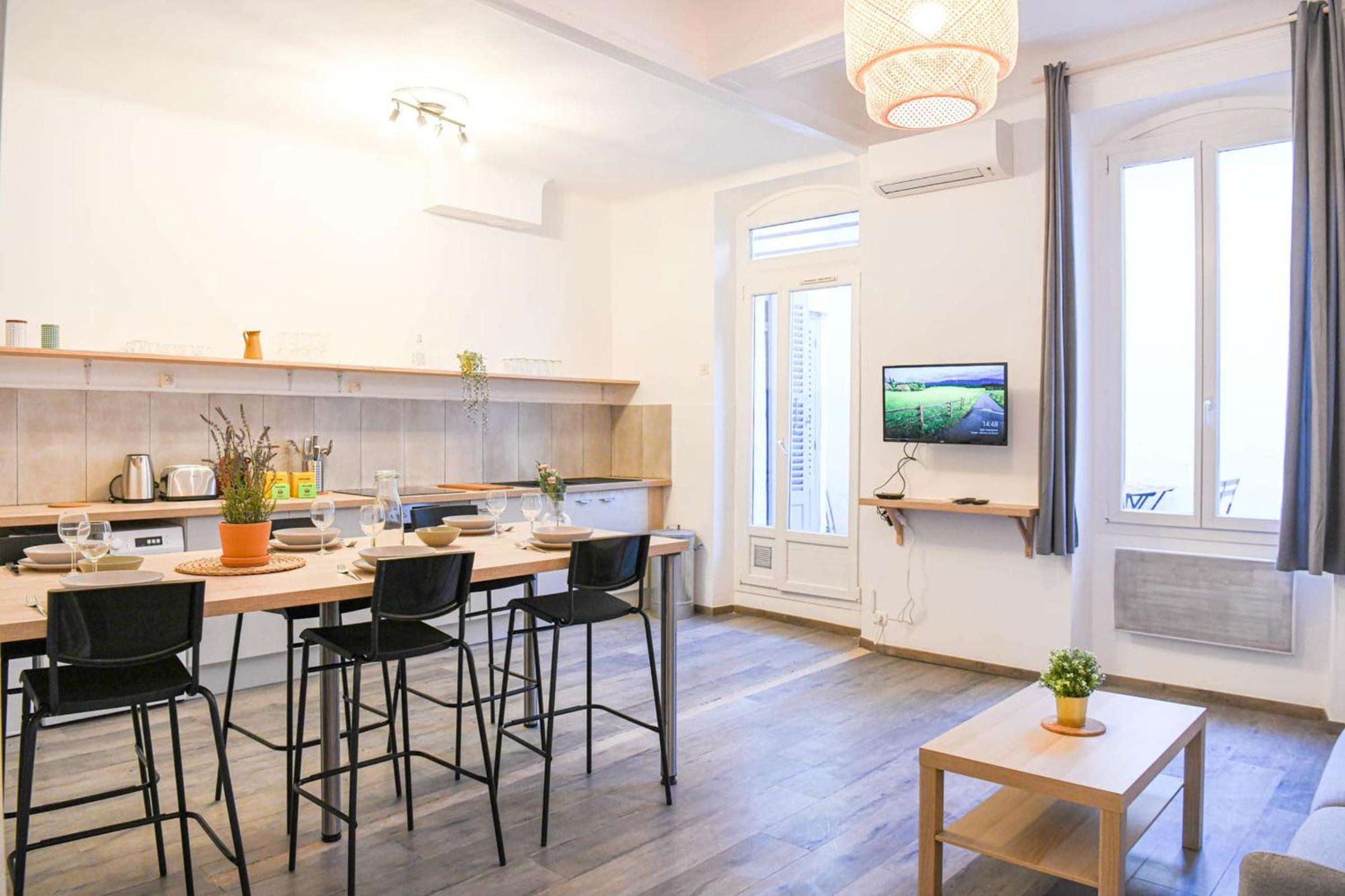 Vieux-Port Grand appartement 2 ch avec terrasse