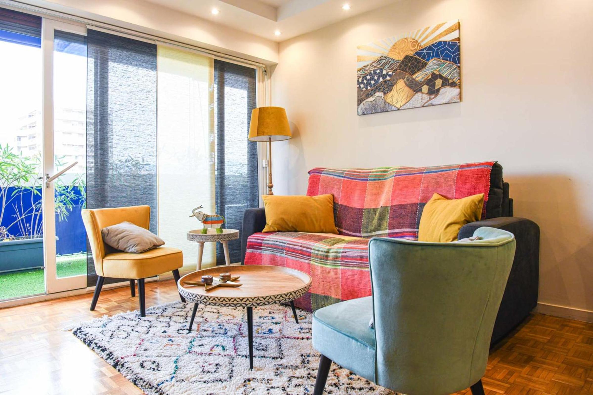 Grand appartement avec balcon et parking