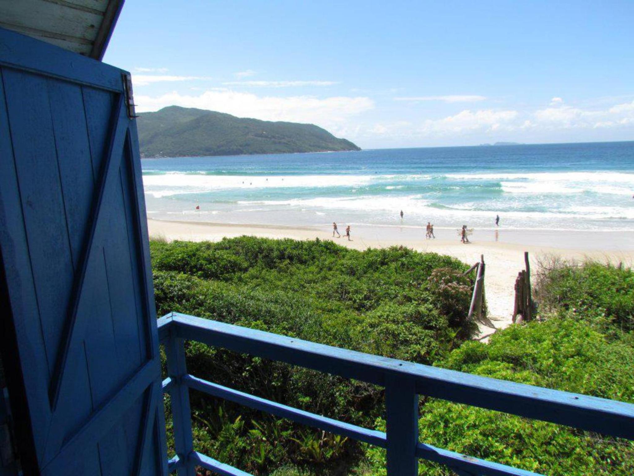 Casa de praia na beira do mar