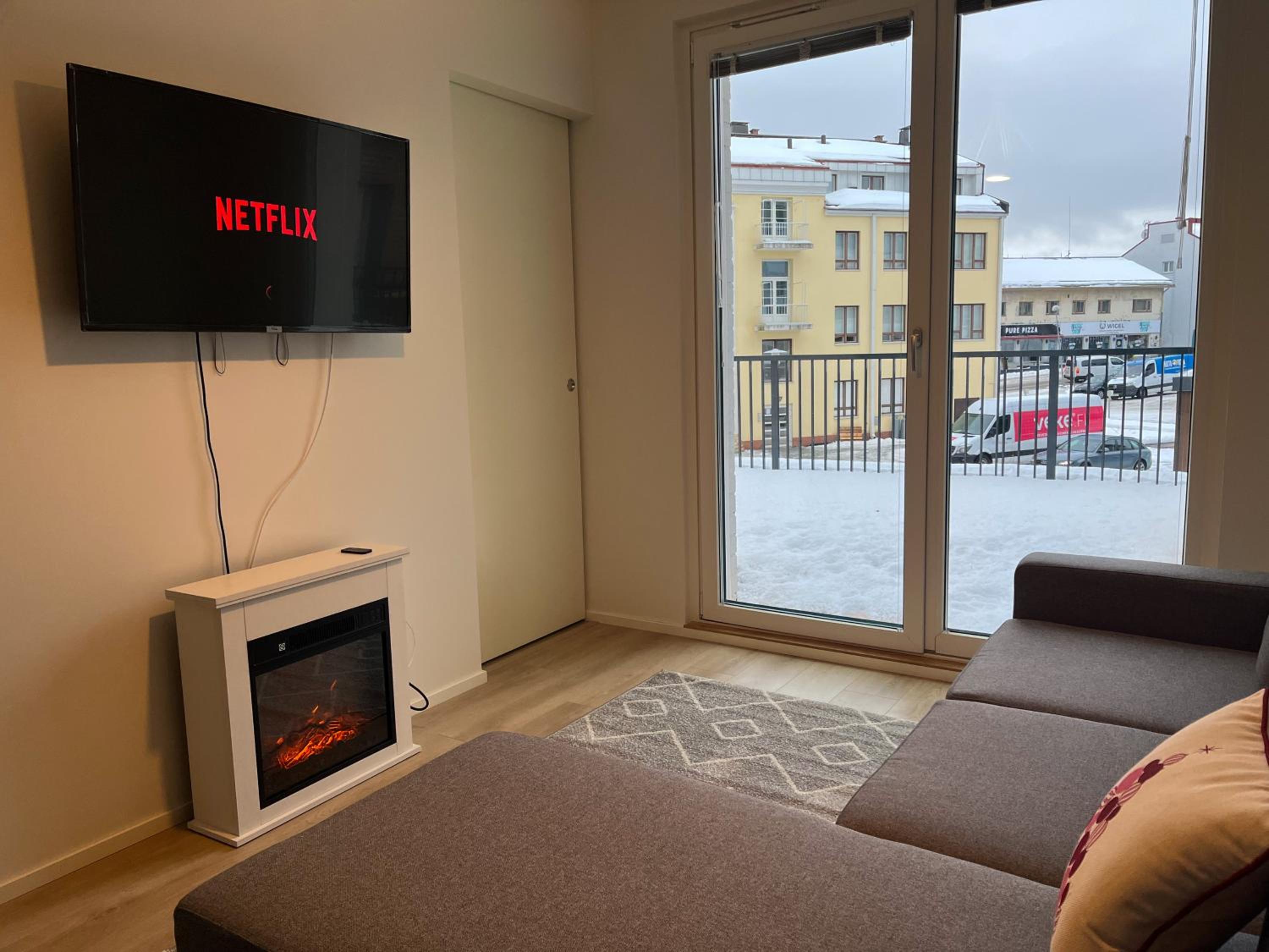 Winter Arctic apartment