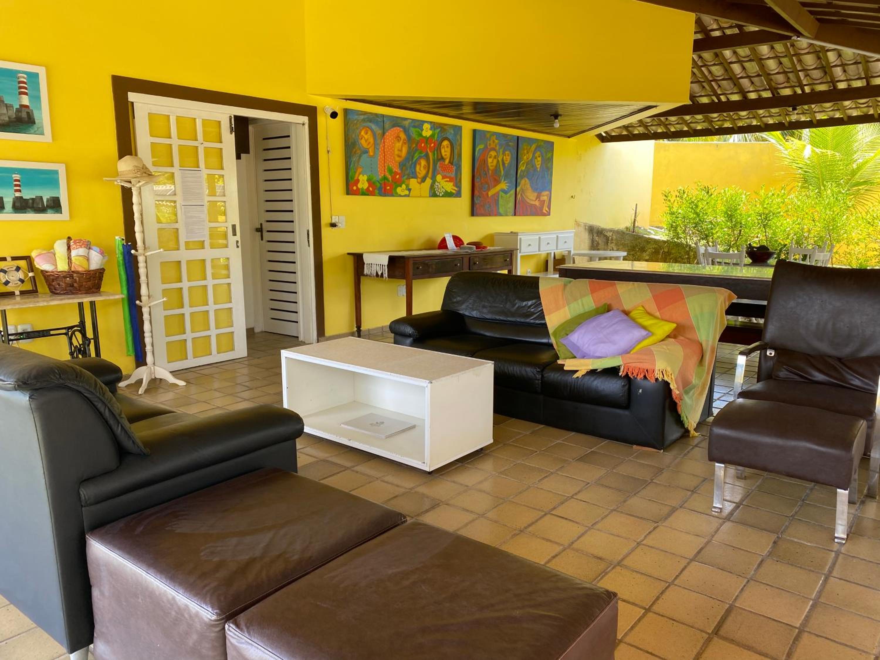Casa à Beira Mar, piscina e 4 suítes na praia de Ipioca-Maceió-AL - Vila Ipioca