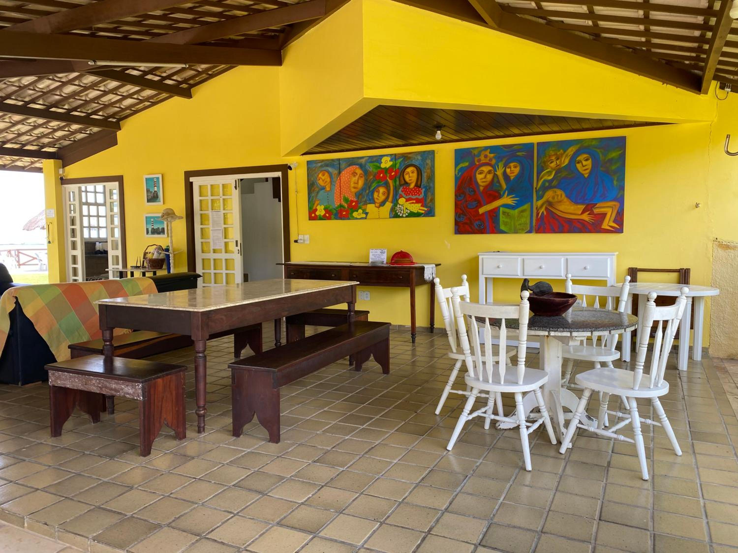 Casa à Beira Mar, piscina e 4 suítes na praia de Ipioca-Maceió-AL - Vila Ipioca