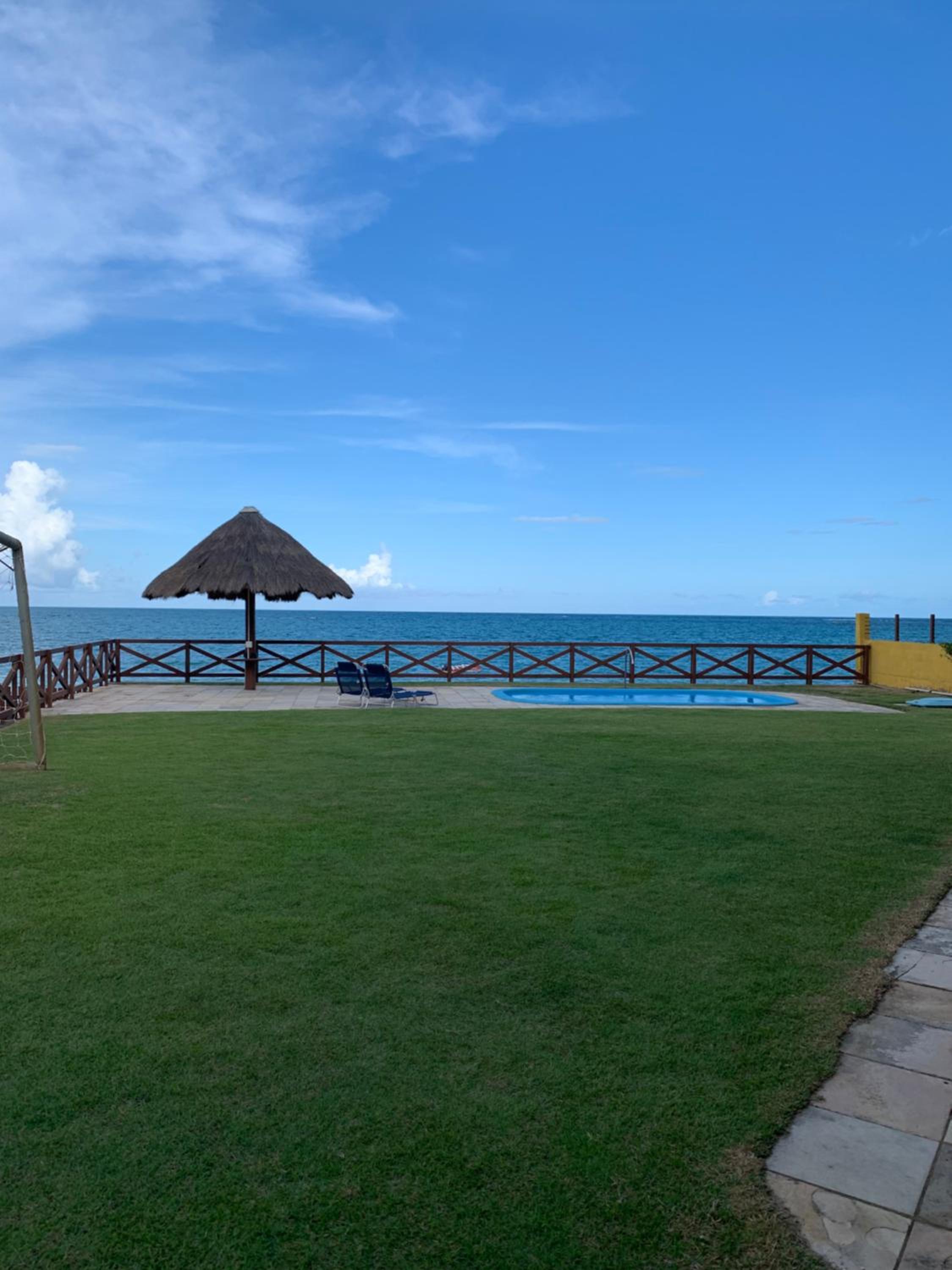Casa à Beira Mar, piscina e 4 suítes na praia de Ipioca-Maceió-AL - Vila Ipioca