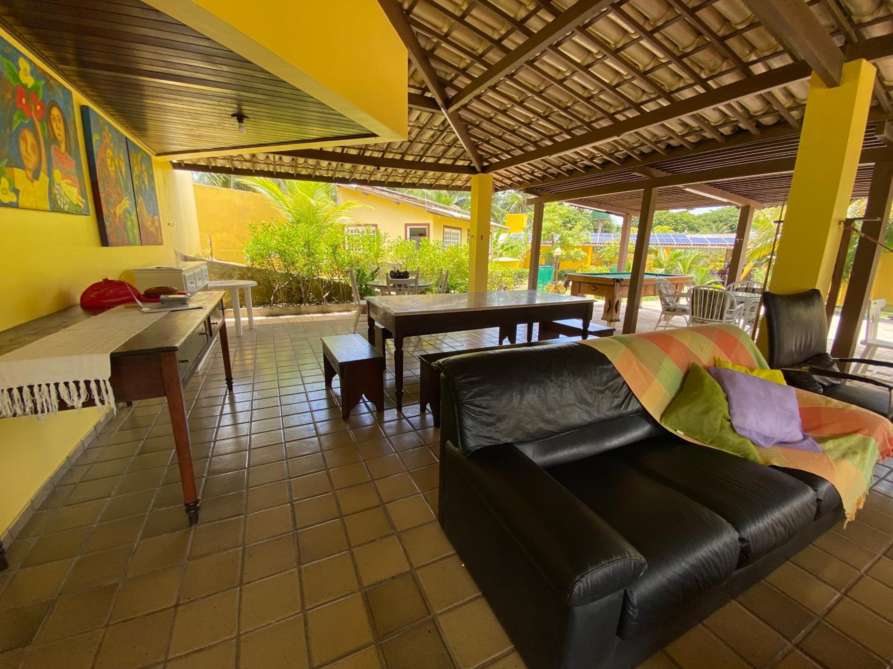 Casa à Beira Mar, piscina e 4 suítes na praia de Ipioca-Maceió-AL - Vila Ipioca