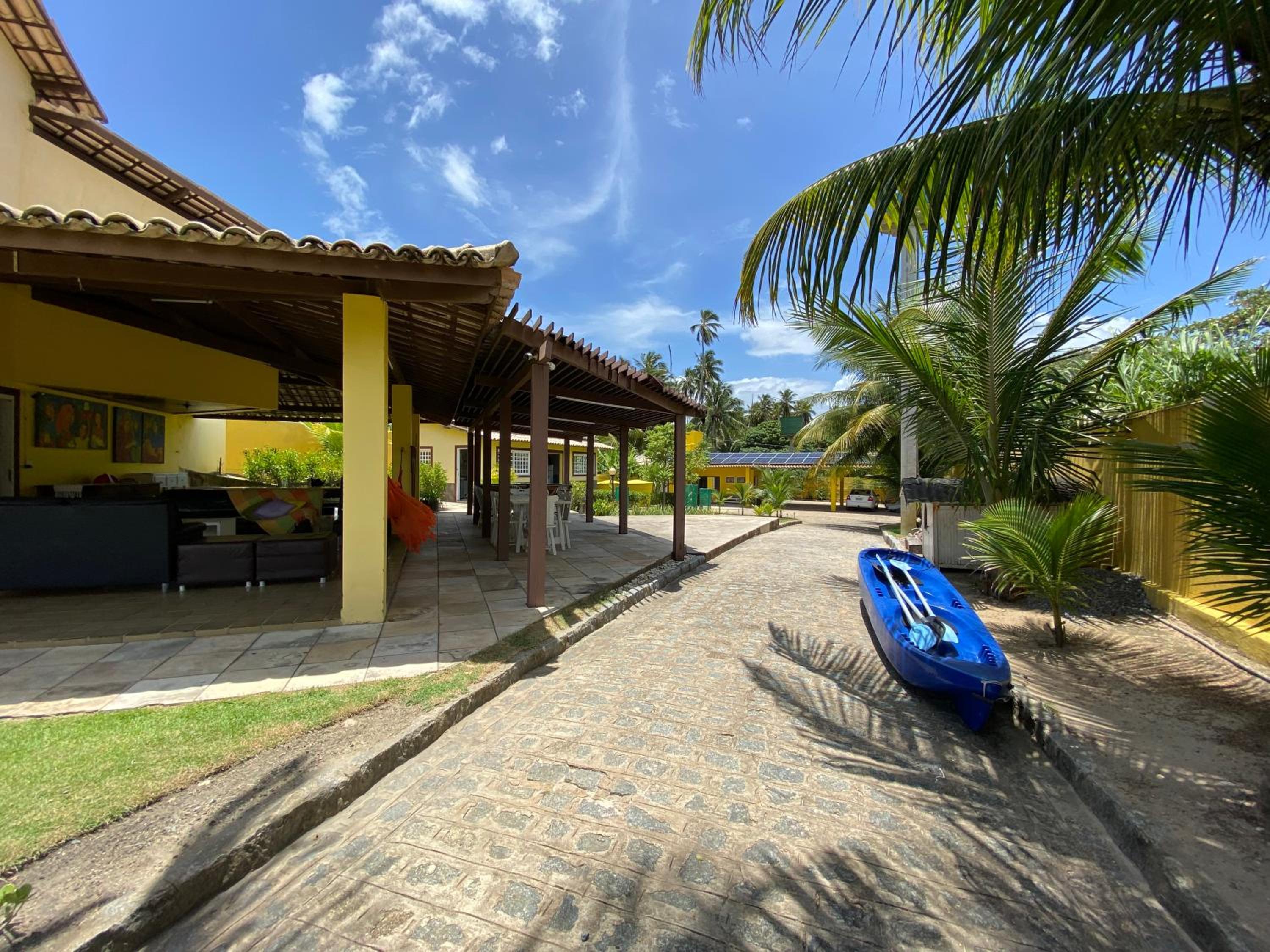 Casa à Beira Mar, piscina e 4 suítes na praia de Ipioca-Maceió-AL - Vila Ipioca