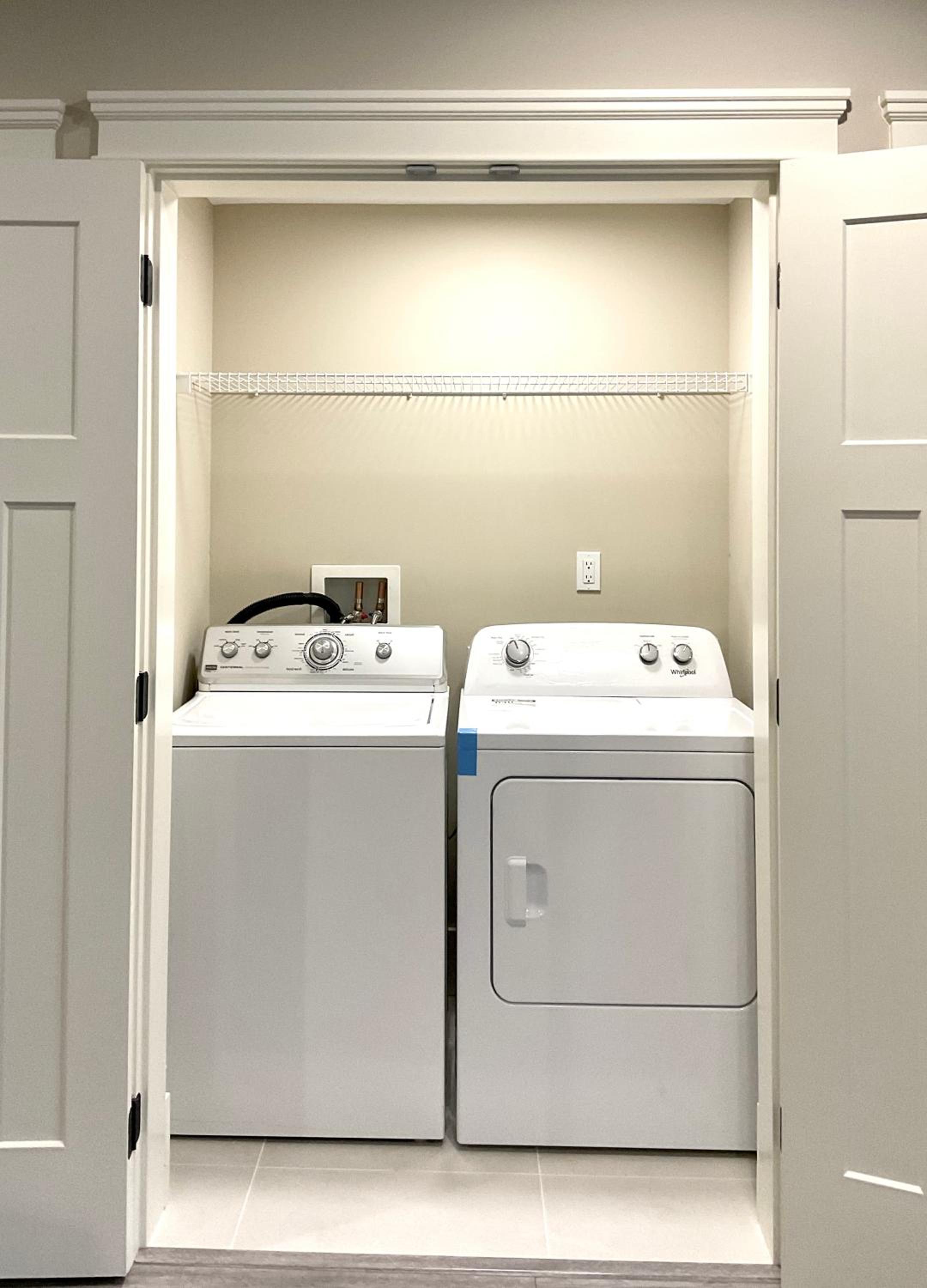New two-bedroom legal suite with parking