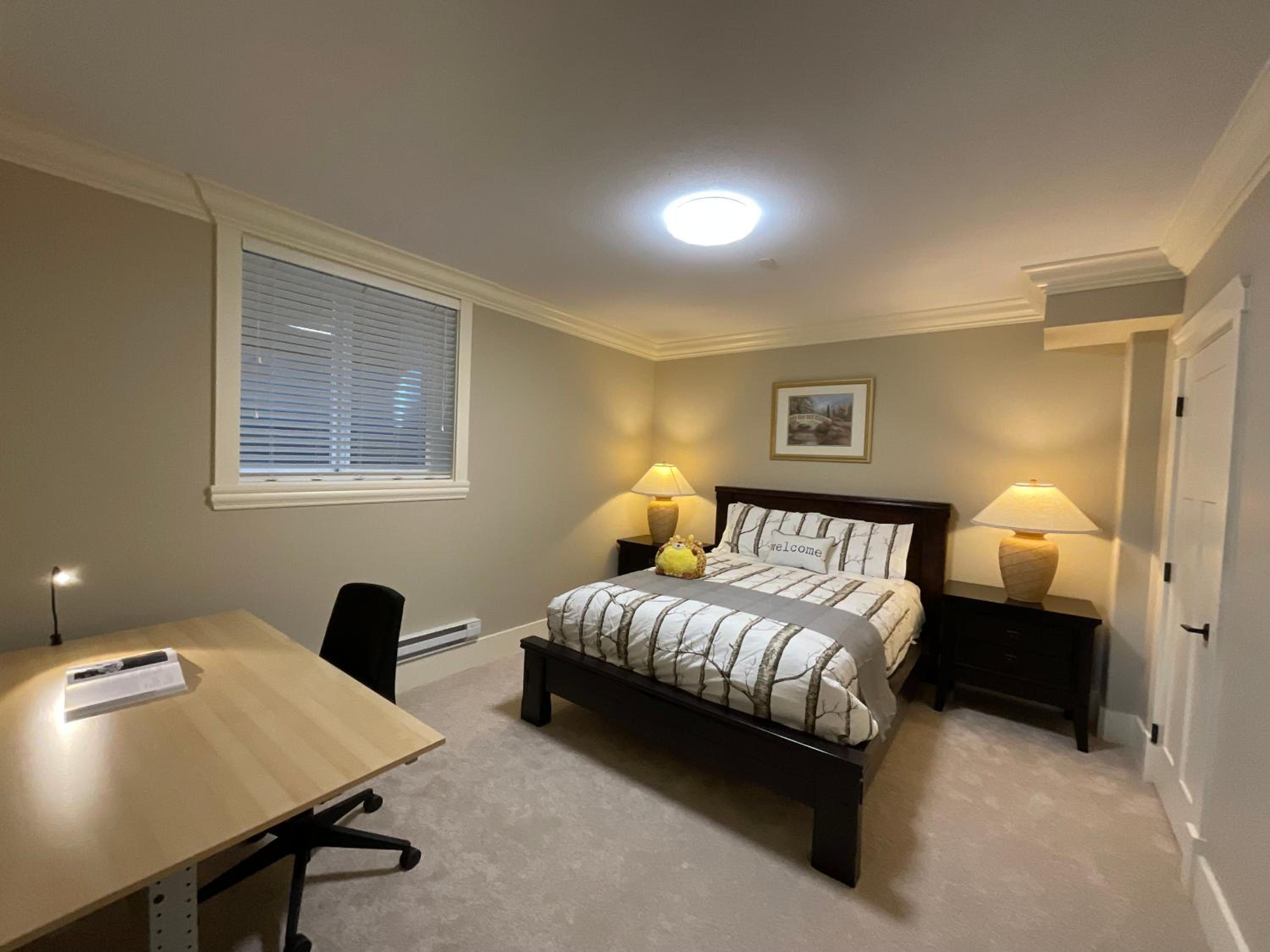 New two-bedroom legal suite with parking