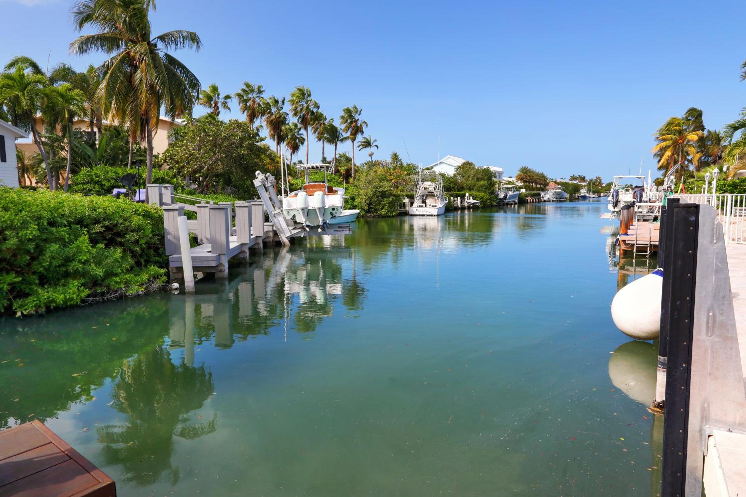 Waterfront Luxury Home with Pool and Boat Dock home