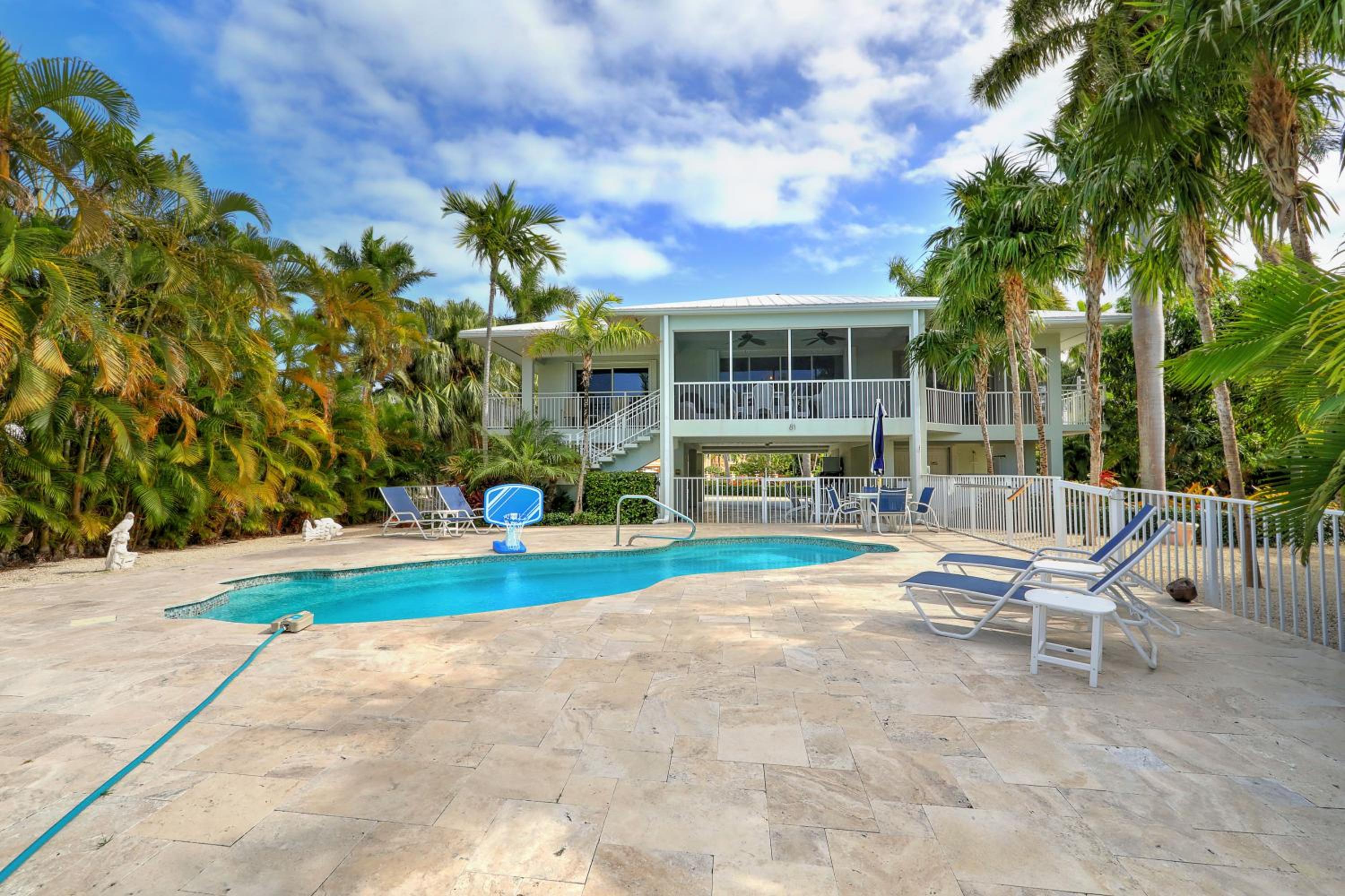 Waterfront Luxury Home with Pool and Boat Dock home