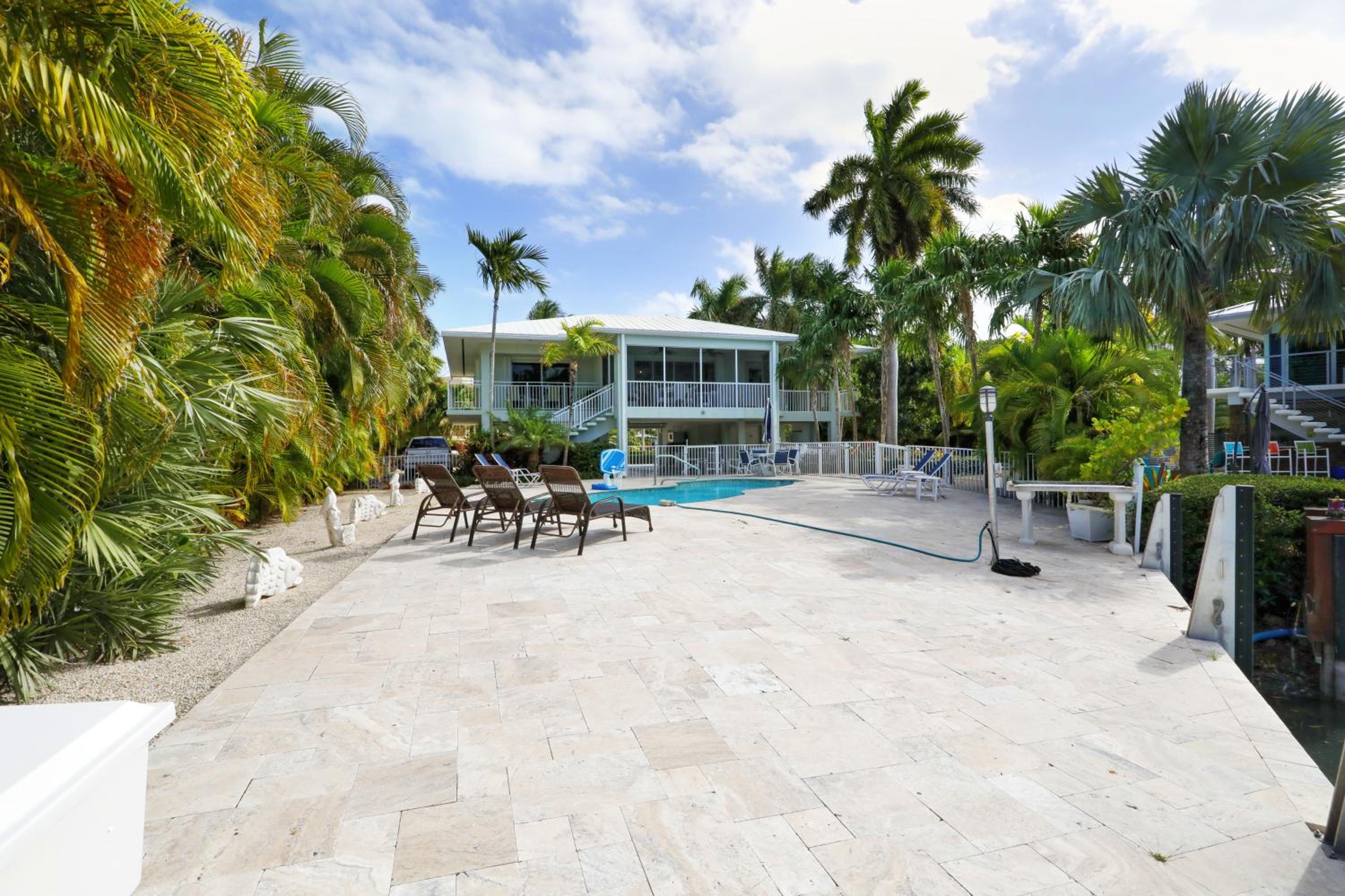 Waterfront Luxury Home with Pool and Boat Dock home