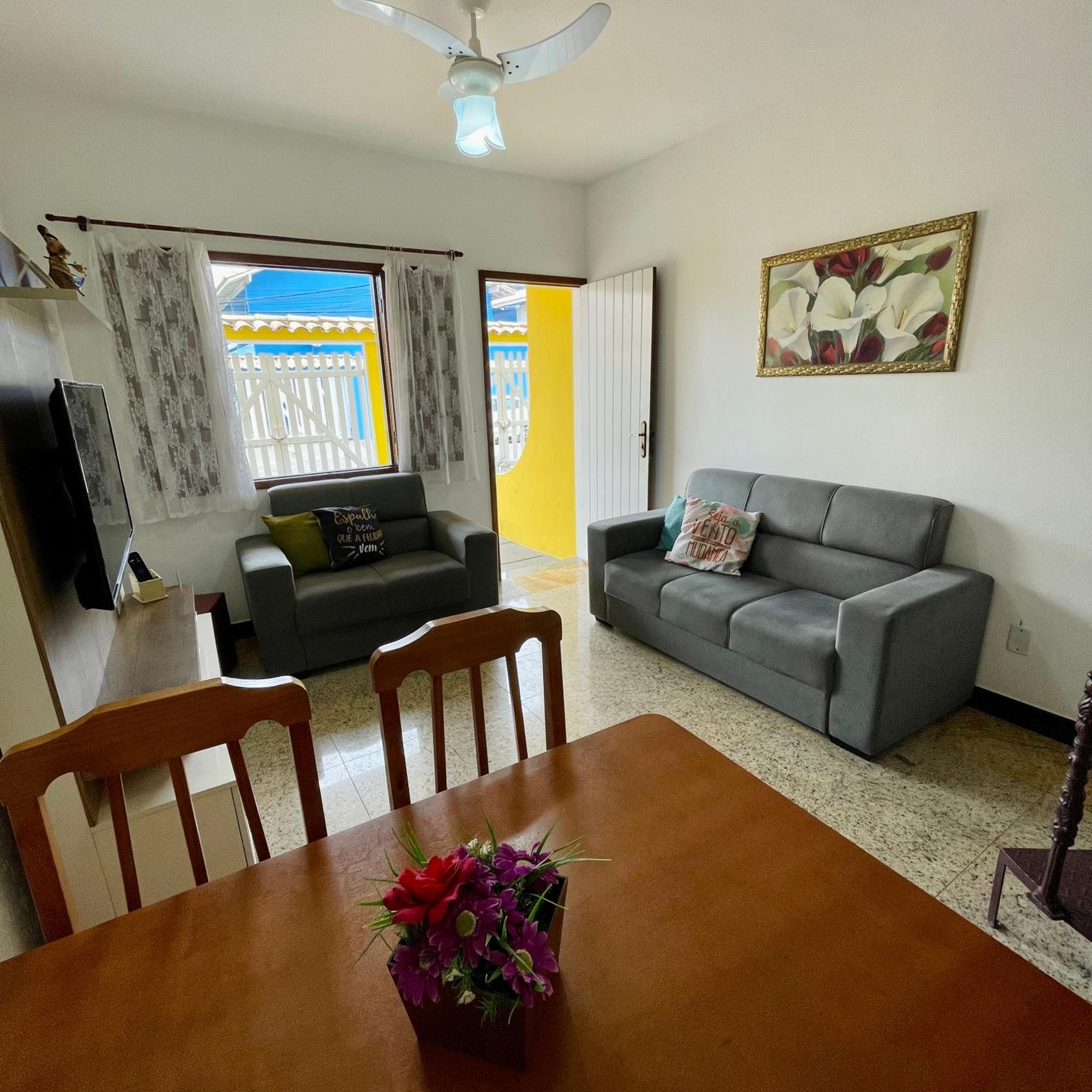 Duplex Miramar Praia das Dunas - Pé na Areia - Ar Condicionado