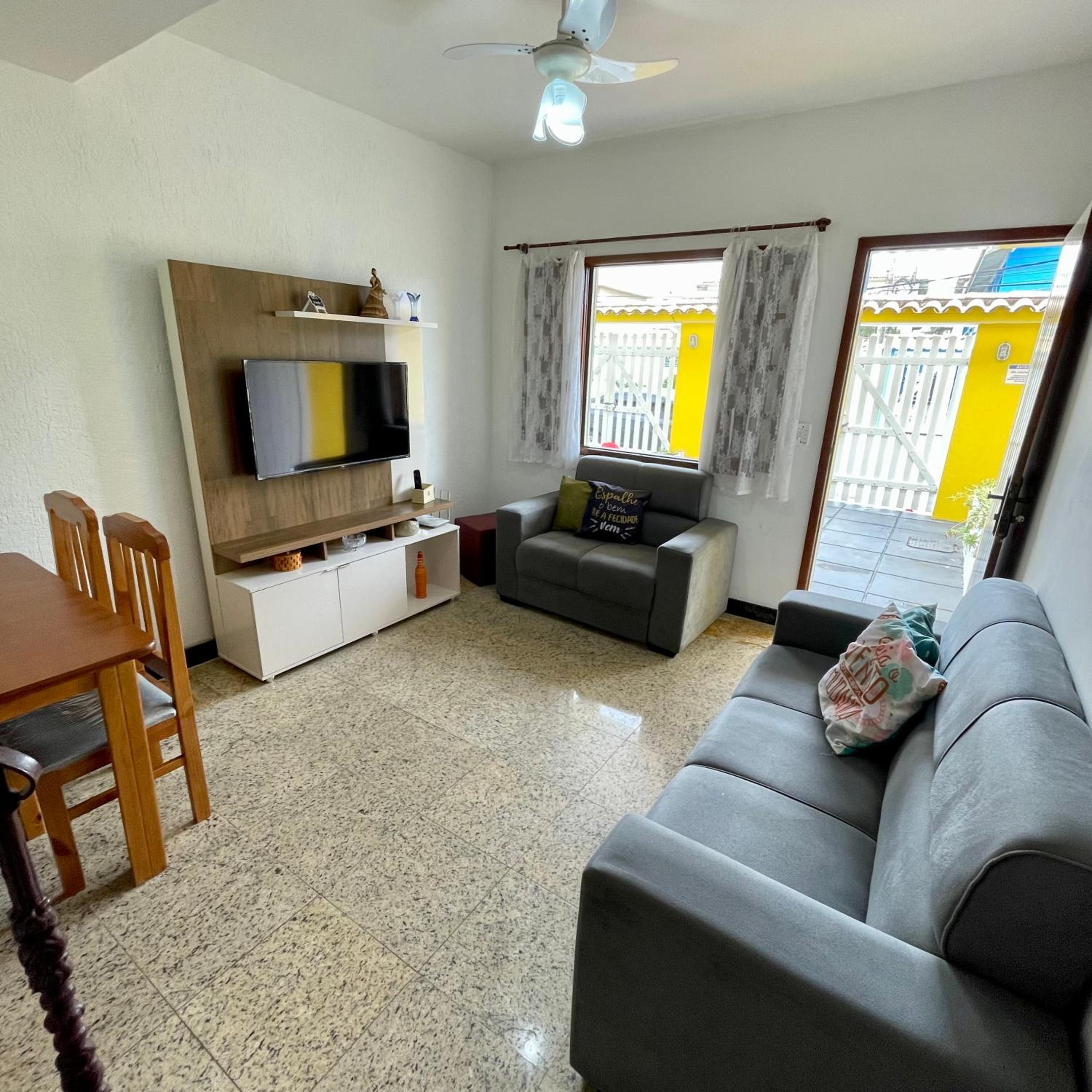 Duplex Miramar Praia das Dunas - Pé na Areia - Ar Condicionado