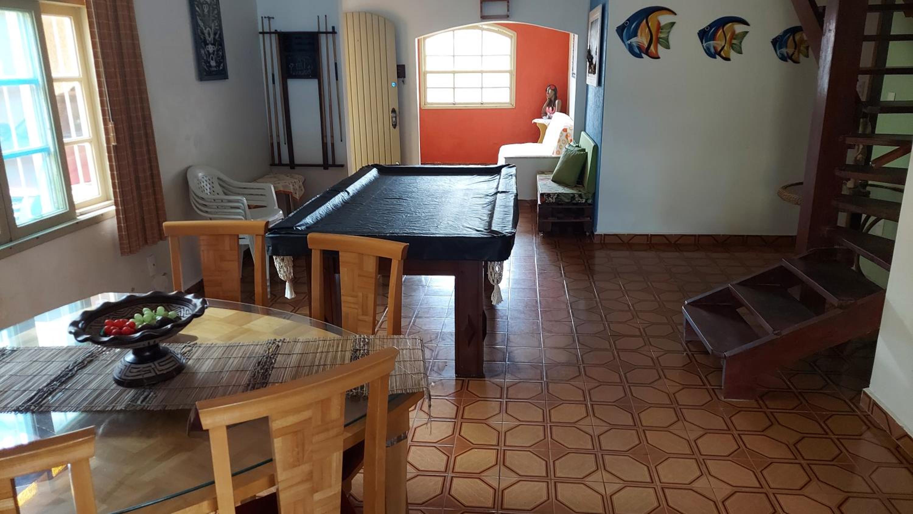 Paraíso Beira Mar, Casa Temporada Itanhaém, 30m Praia, Vista Mar, Piscina, Hidro, Wi-Fi 500 mb, Snooker, Churrasqueira, Garagem Grande, Lazer e Descanso
