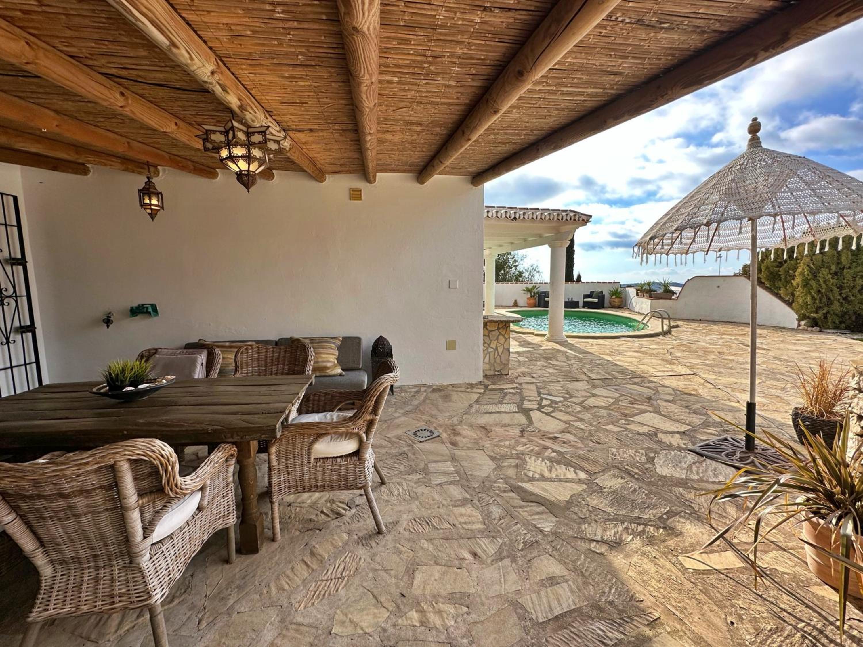 Casa Rural Boas, con vistas impresionantes, Barbacoa en Cómpeta by CostaDelSolEscapes