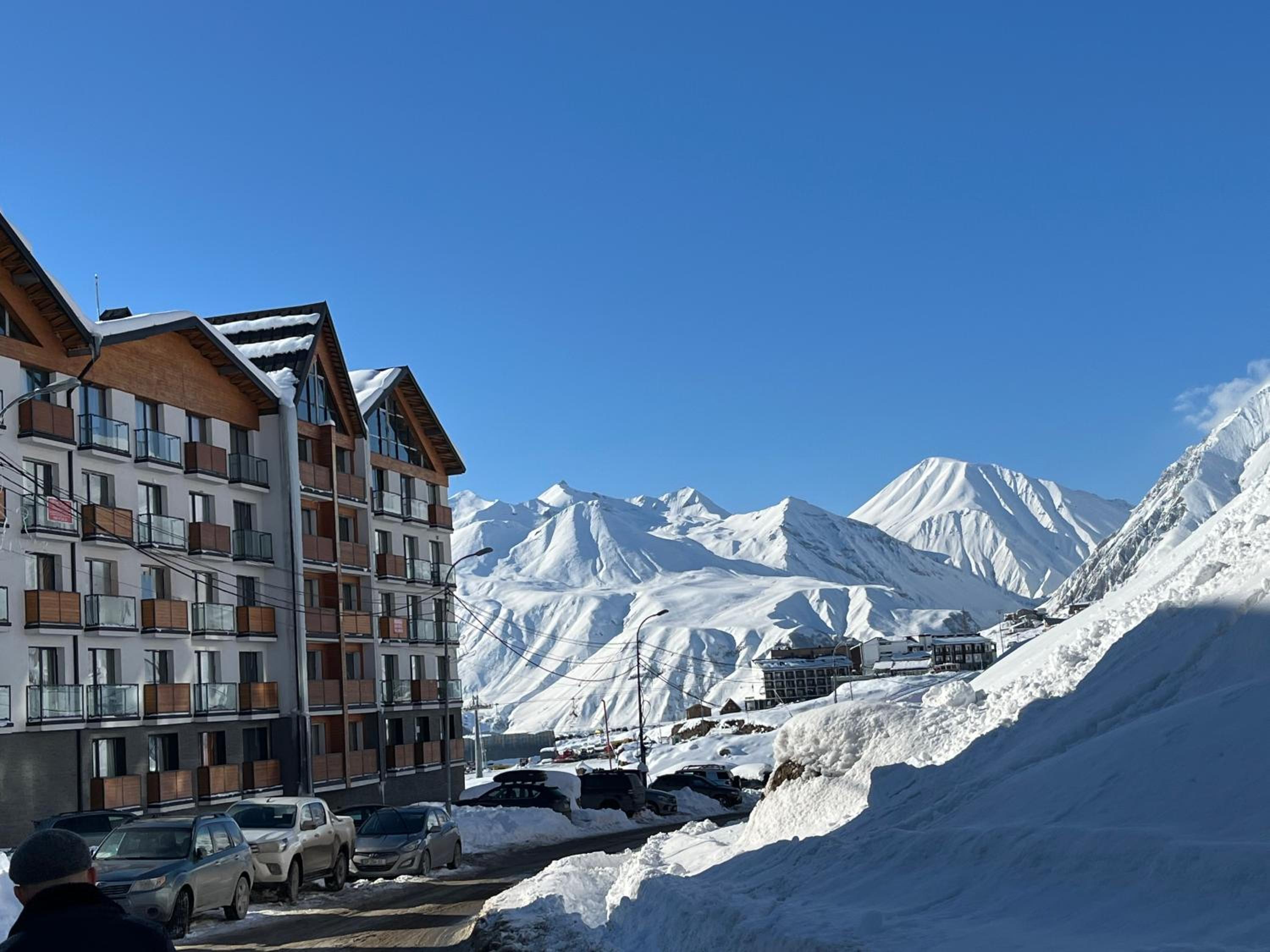 Stuning views on mountains, gudauri en Gudauri
