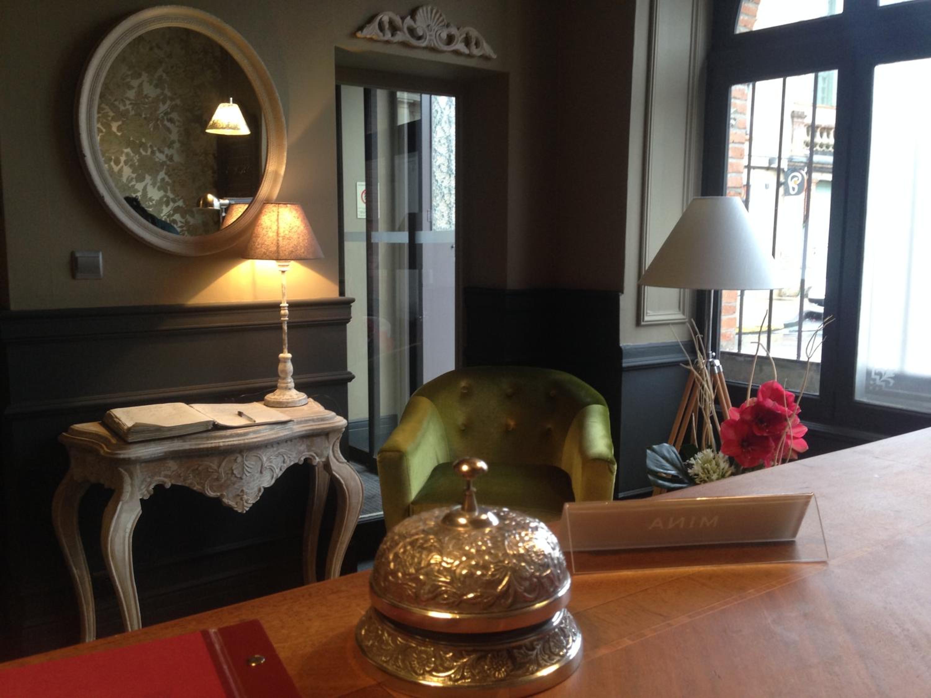 hotel reception