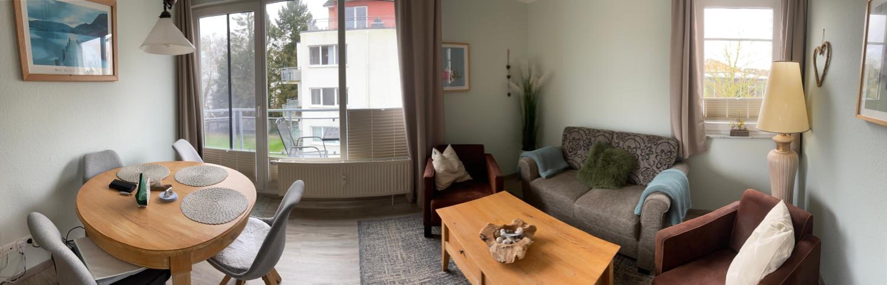 FeWo SaMa, Balkon zum Plöner See
