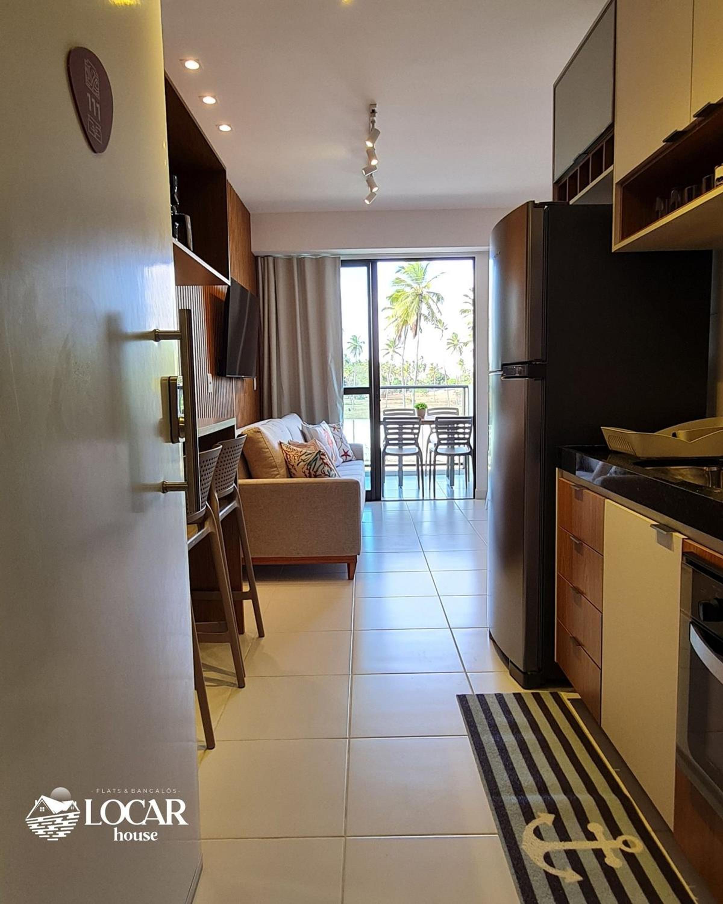 Flat luxo no Mana Beach em Muro Alto 4 pessoas