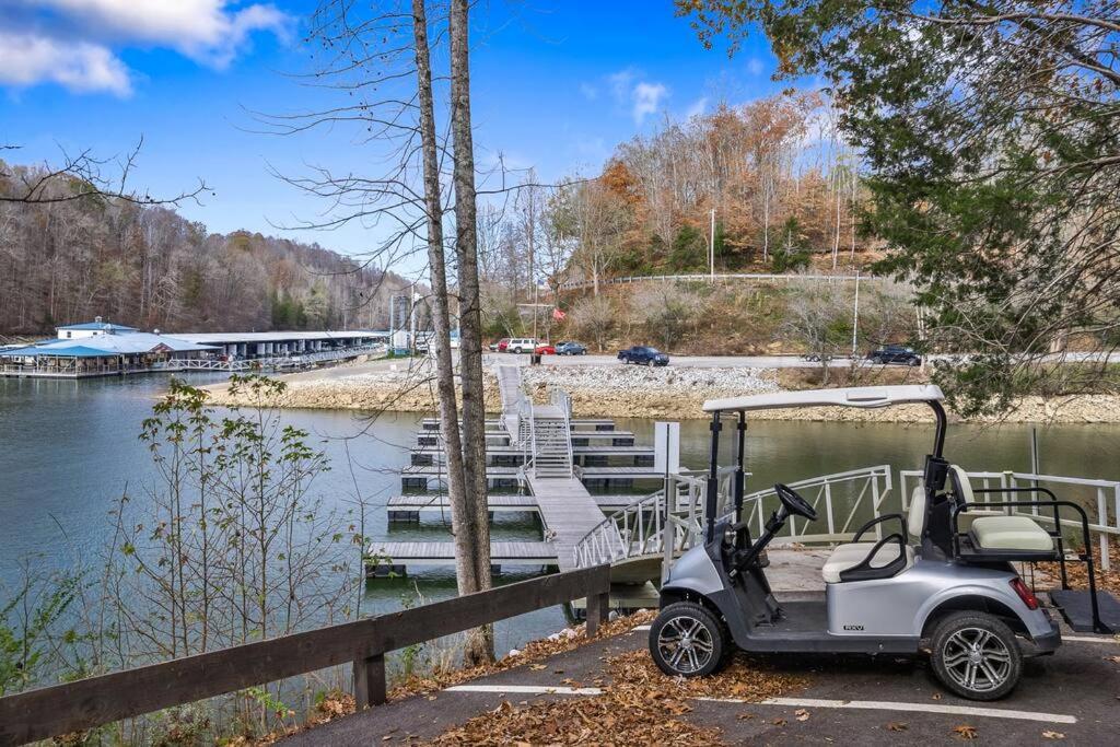 Beautiful Home with Lake and Marina Access, Firepit, Golf Cart Included