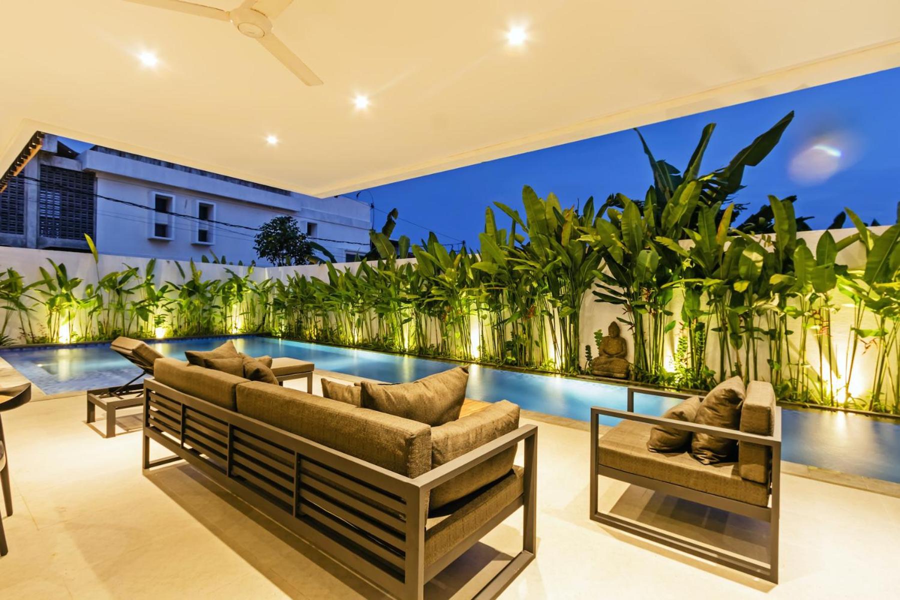 Villa Ze Mar Luxury 4 bed Canggu 700 meters to beach view 4