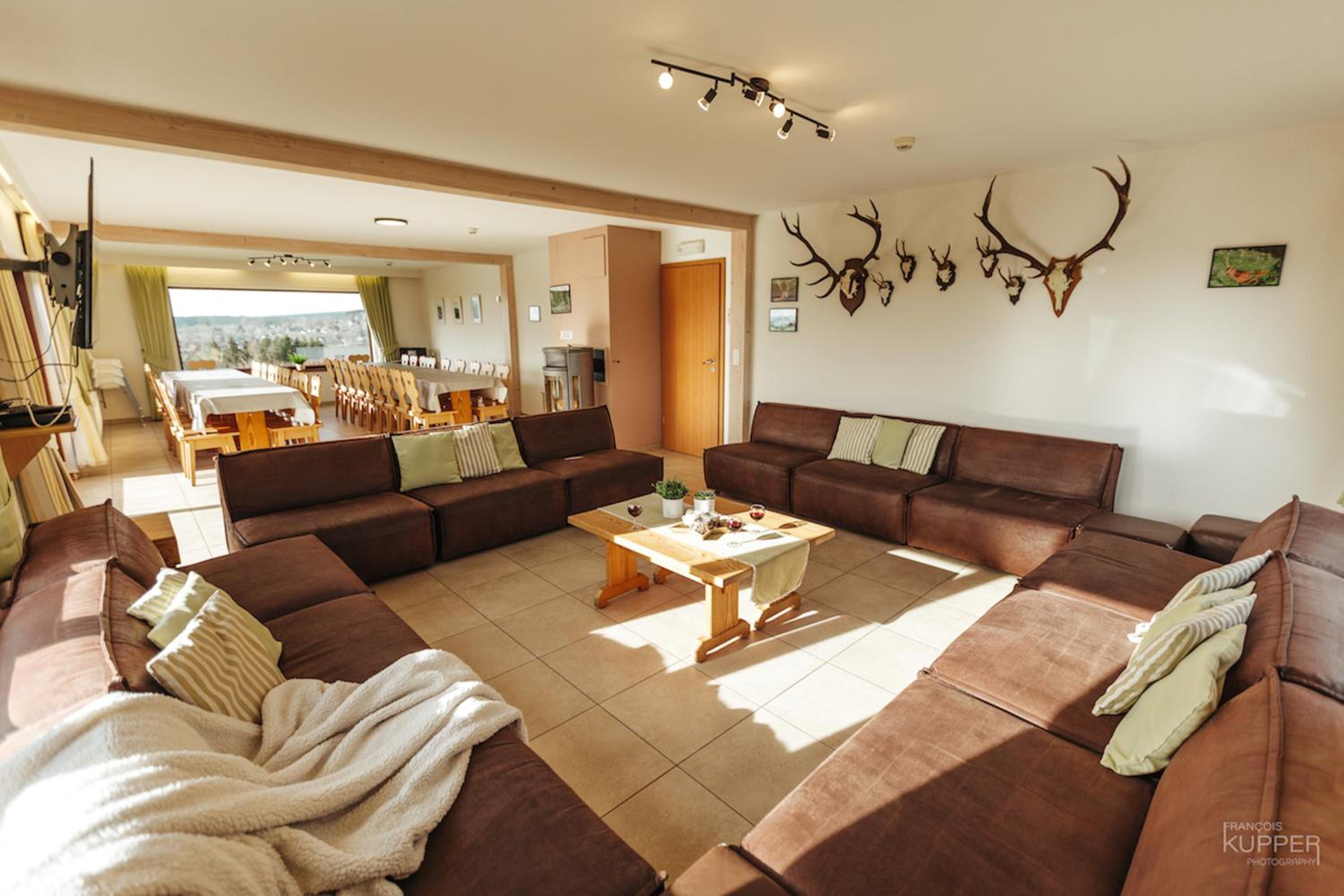 L'Aurore des Hautes Fagnes 30 pers- Malmedy, vue exceptionnelle, wellness
