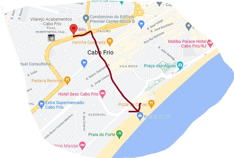 Apartamento Centro Cabo Frio 3 Pessoas