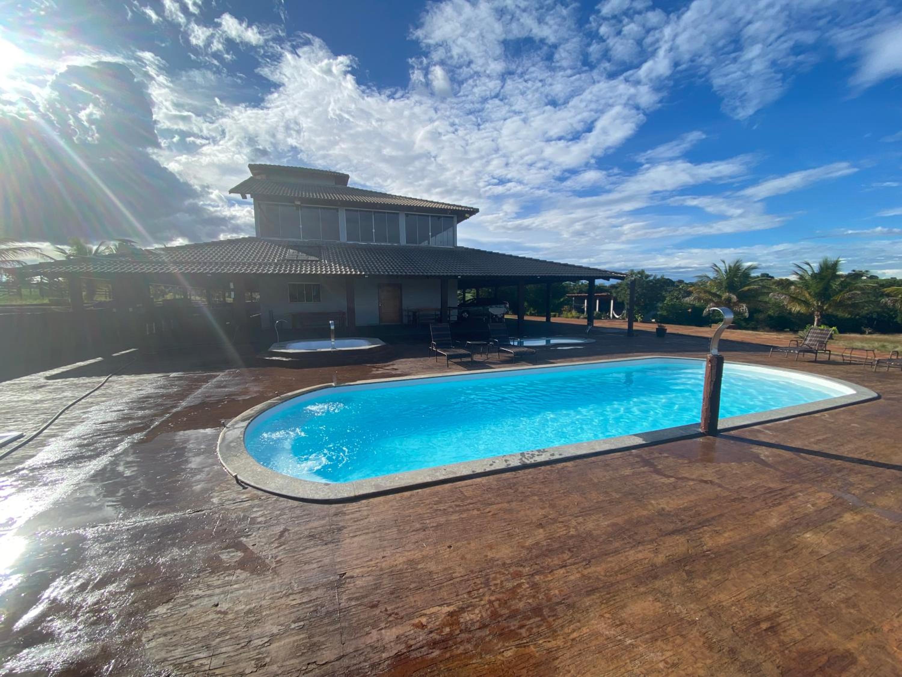 Casa de campo completa! Chácara Magnífica!