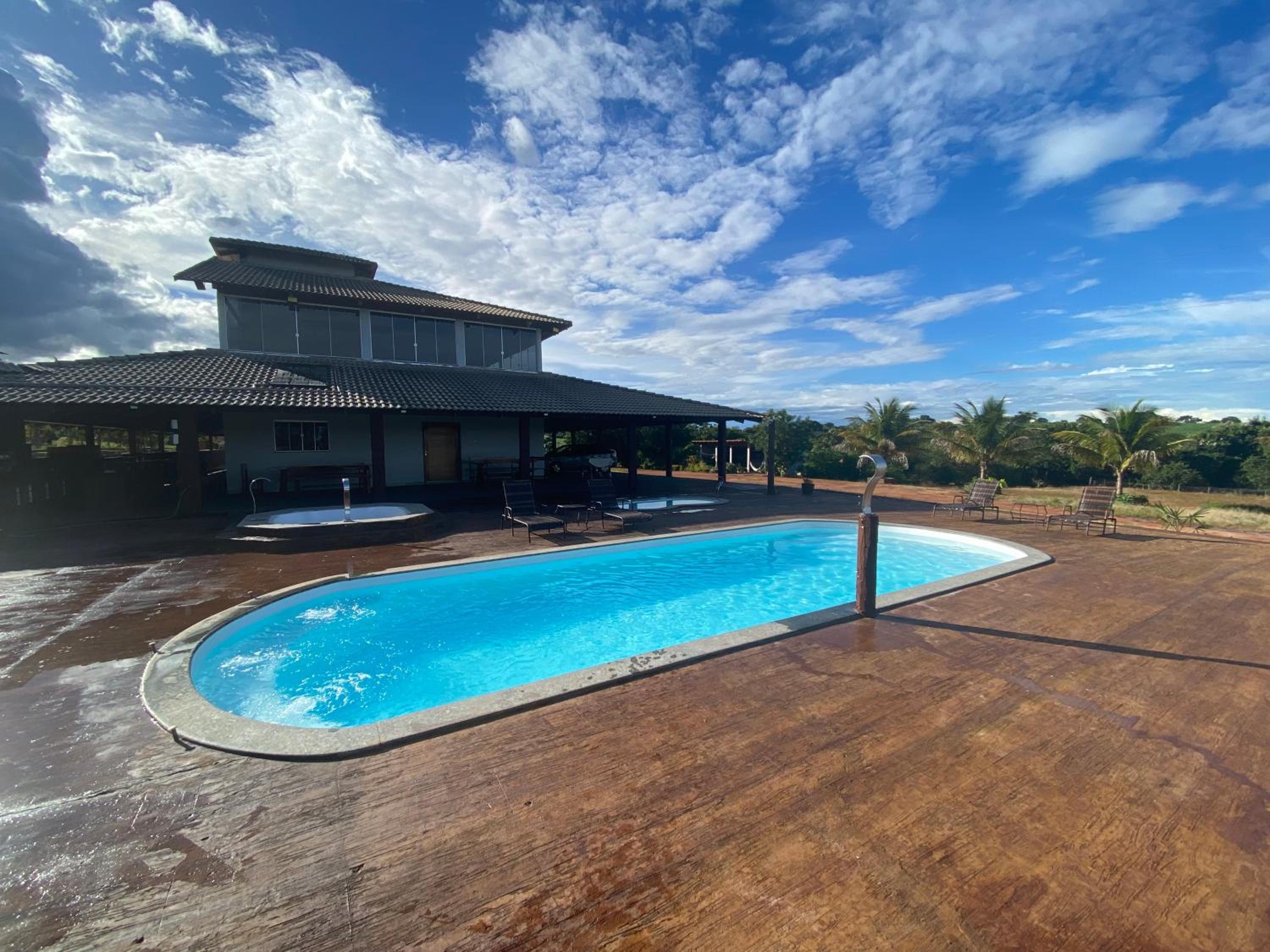 Casa de campo completa! Chácara Magnífica!