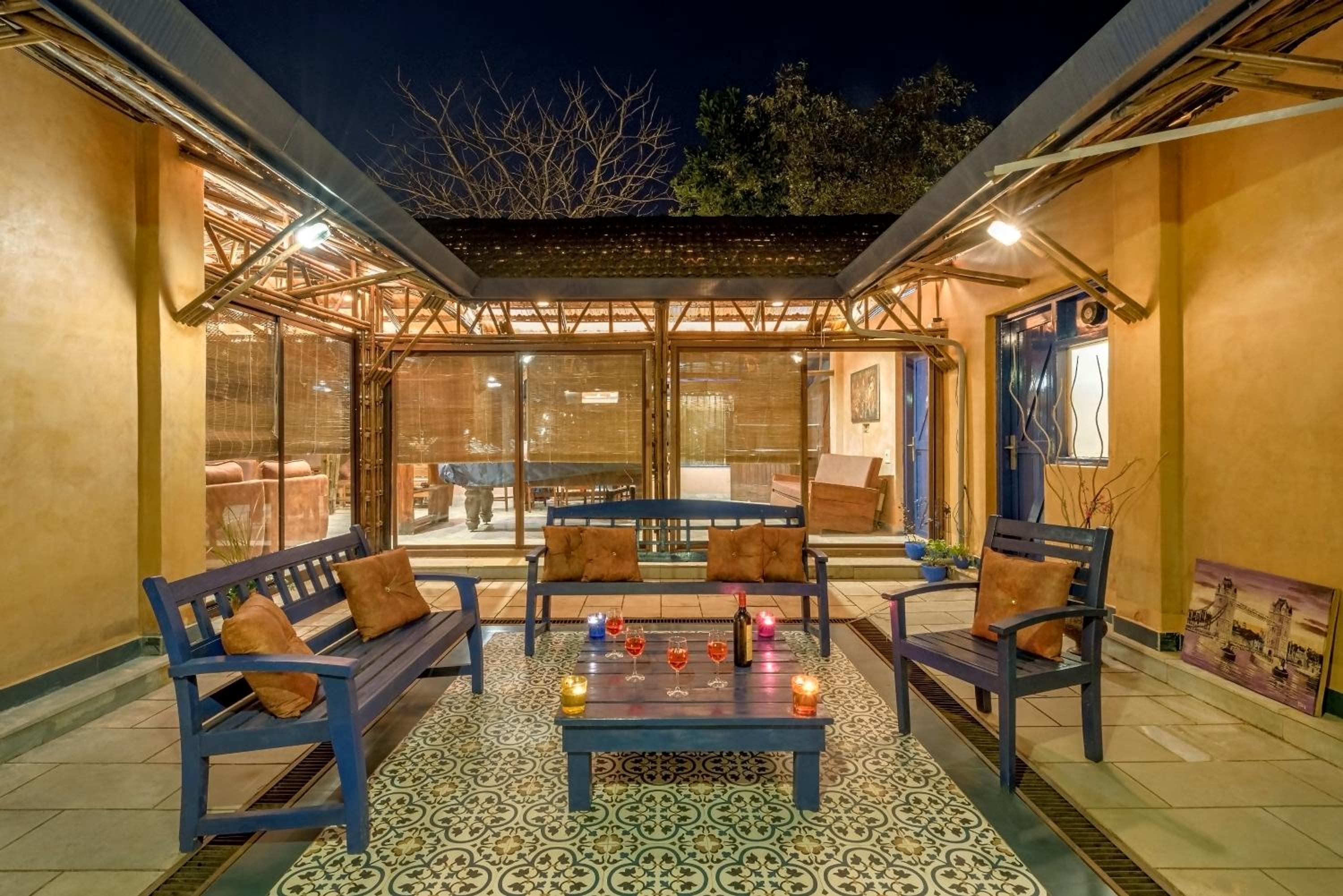 SaffronStays Terra Soul - 3BR eco-luxury pet-friendly pool villa with gazebos, bar & fish pond near Imagica & Pali Temple view 4