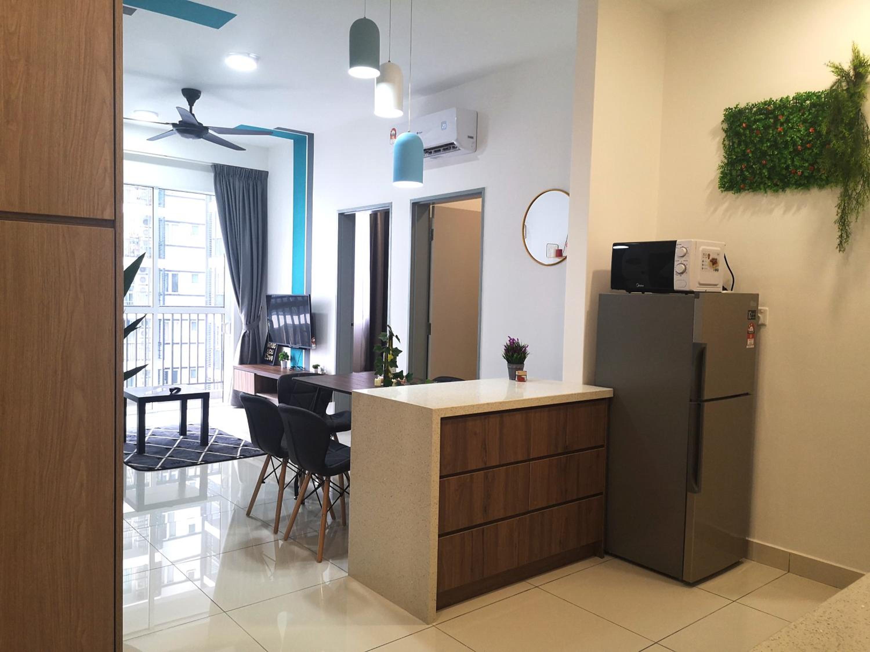 Pinnacle Sri Petaling nearby Stadium Bukit Jaili Cozy 8ppl Maxine suite