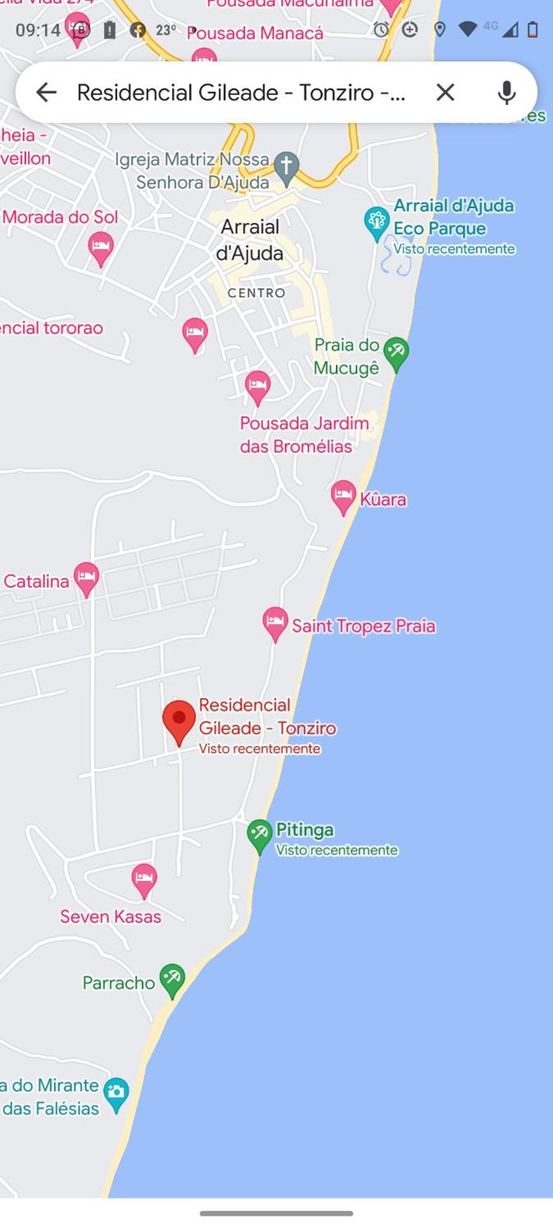 CJ17GIL -3D -Arraial D'ajuda Piscina - Beach Tennis