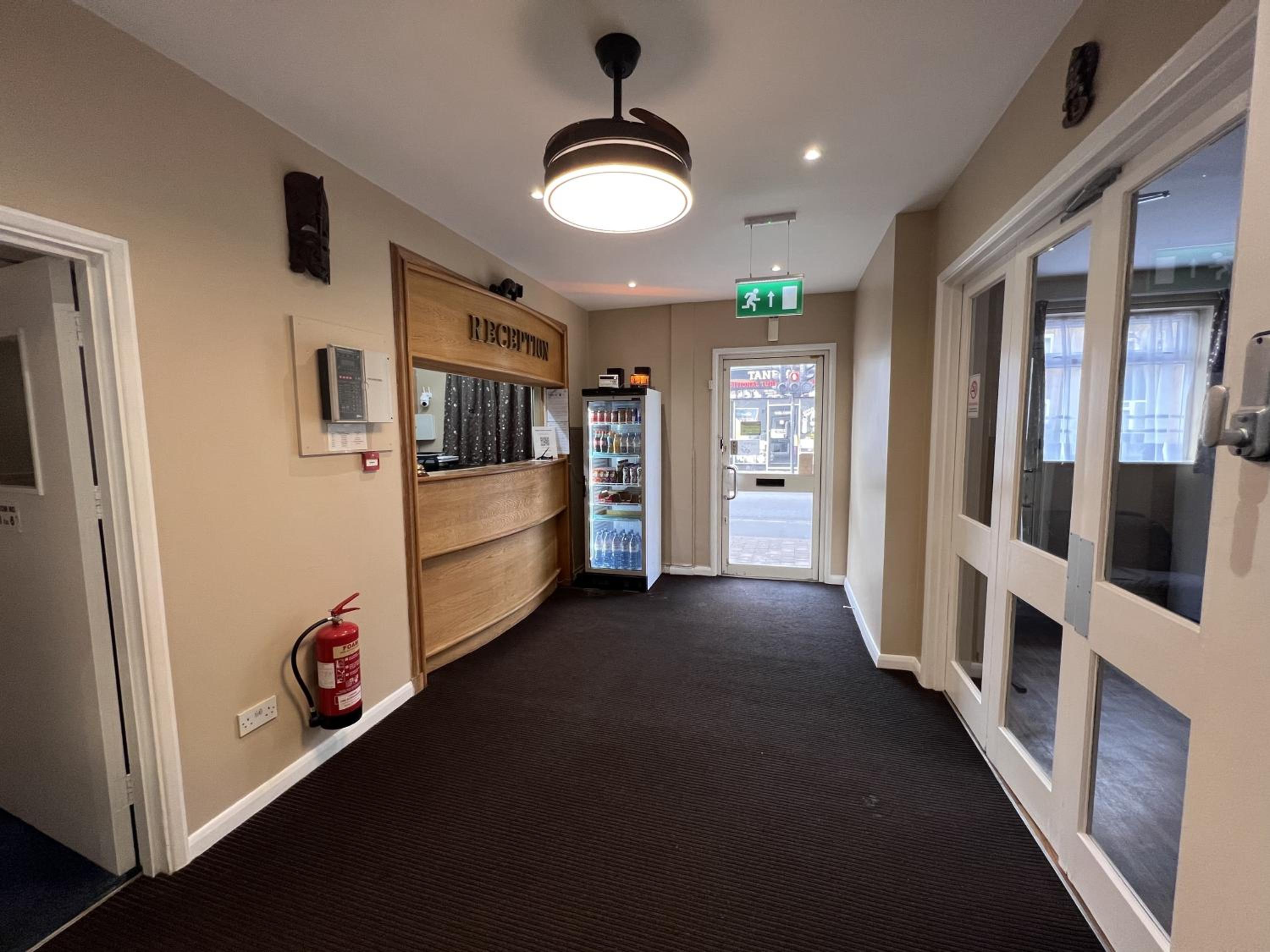 hotel reception