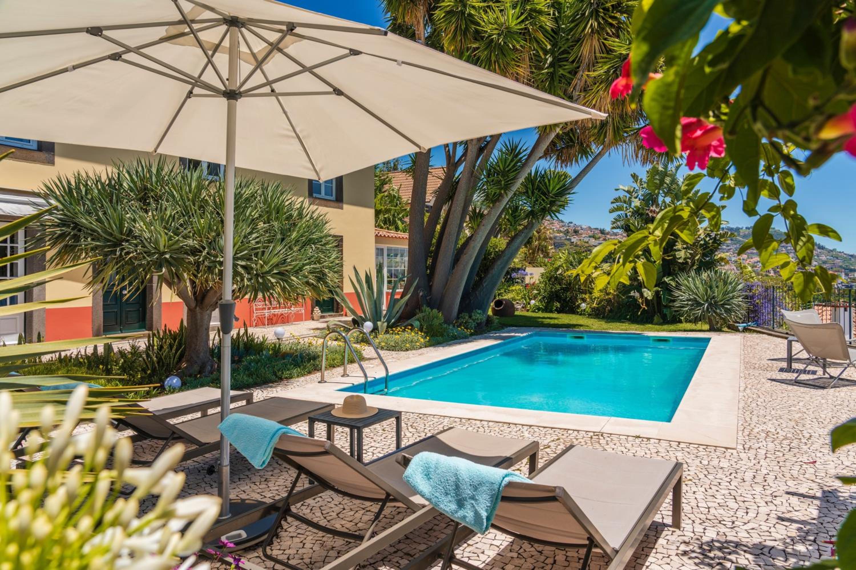 Magnificent Funchal Villa Quinta D'alegria 4 Bedrooms Panoramic Sea View view 3