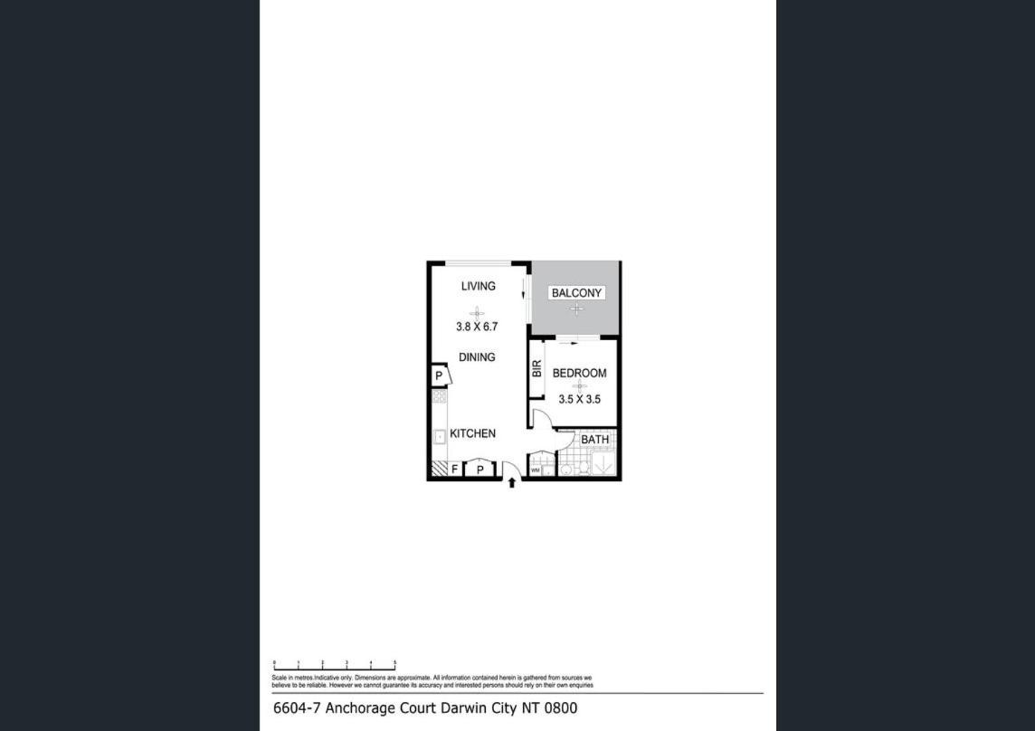 One-bed apartment at Darwin Waterfront Precinct