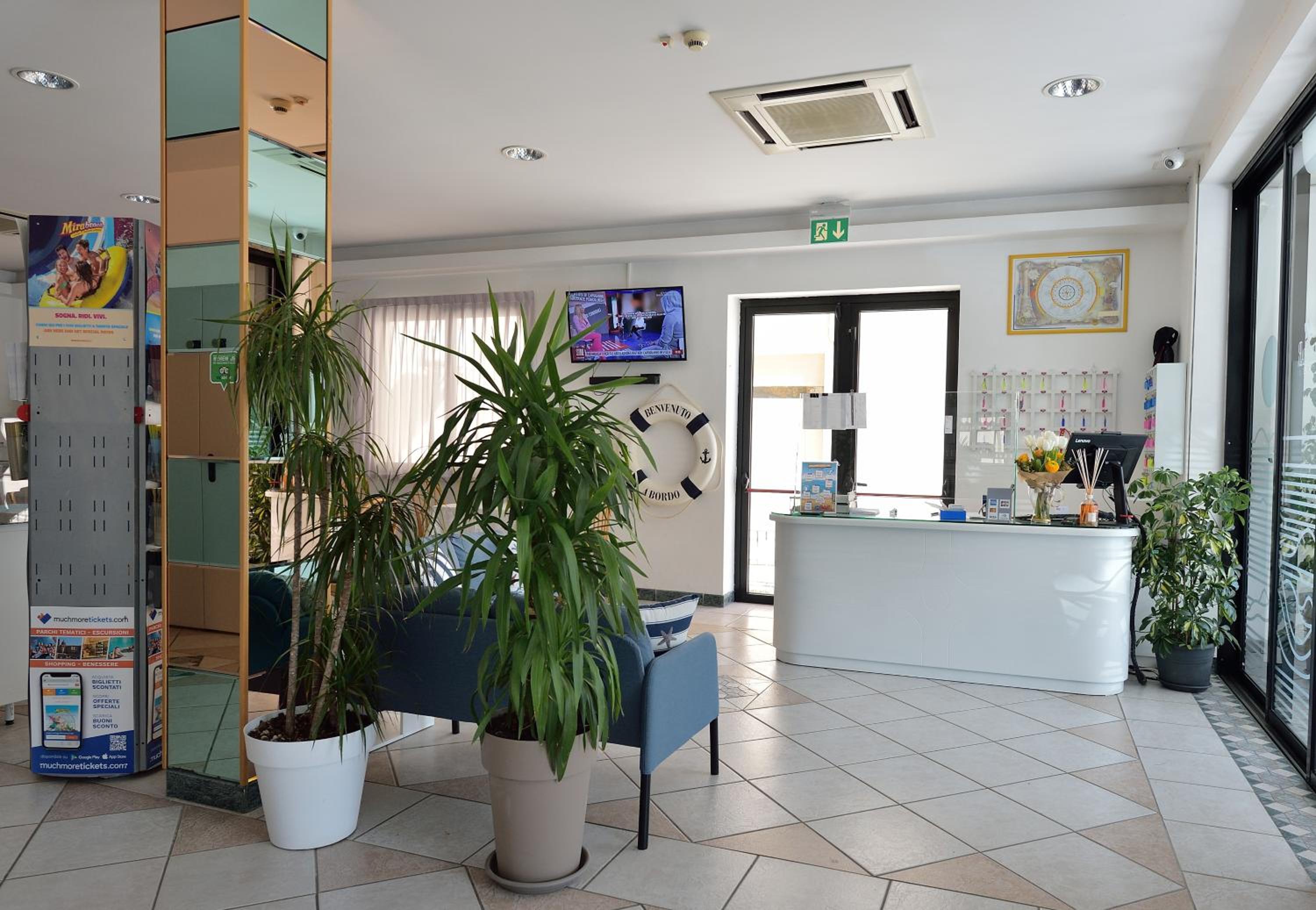hotel reception