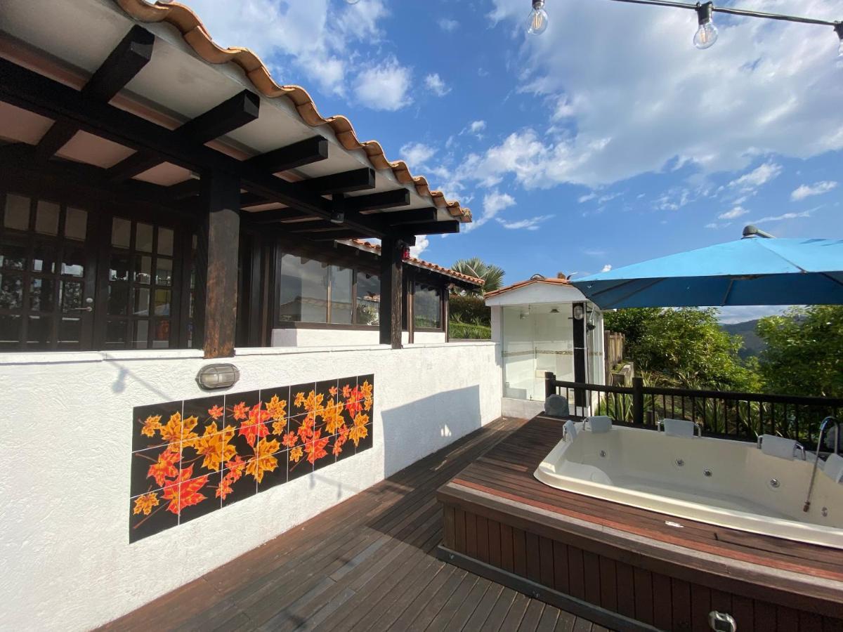 outdoor BBQ area