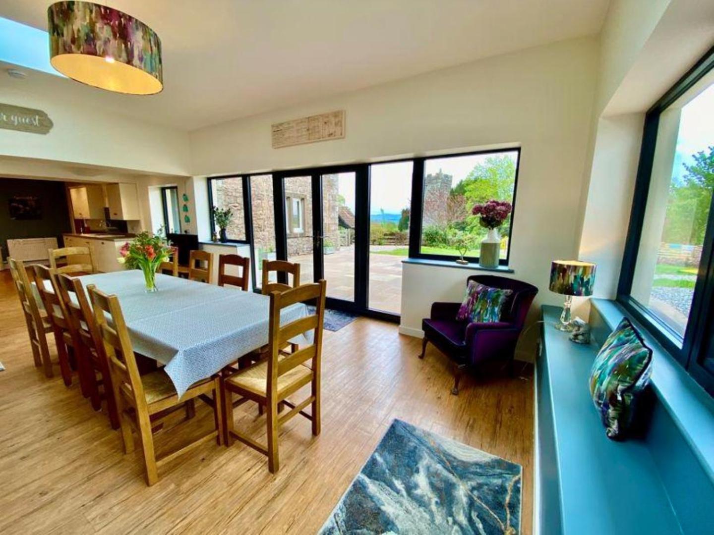 Elegant & spacious farmhouse with wonderful views view 3