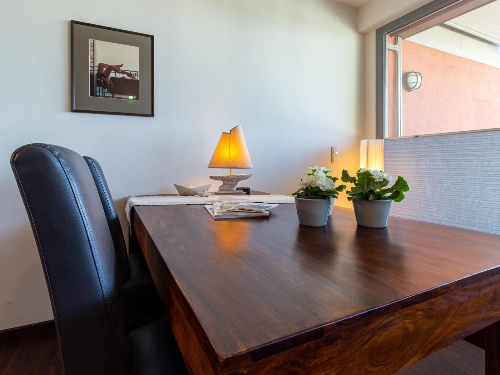 Ferienwohnung Zeitlos mit Sund- und Seeblick